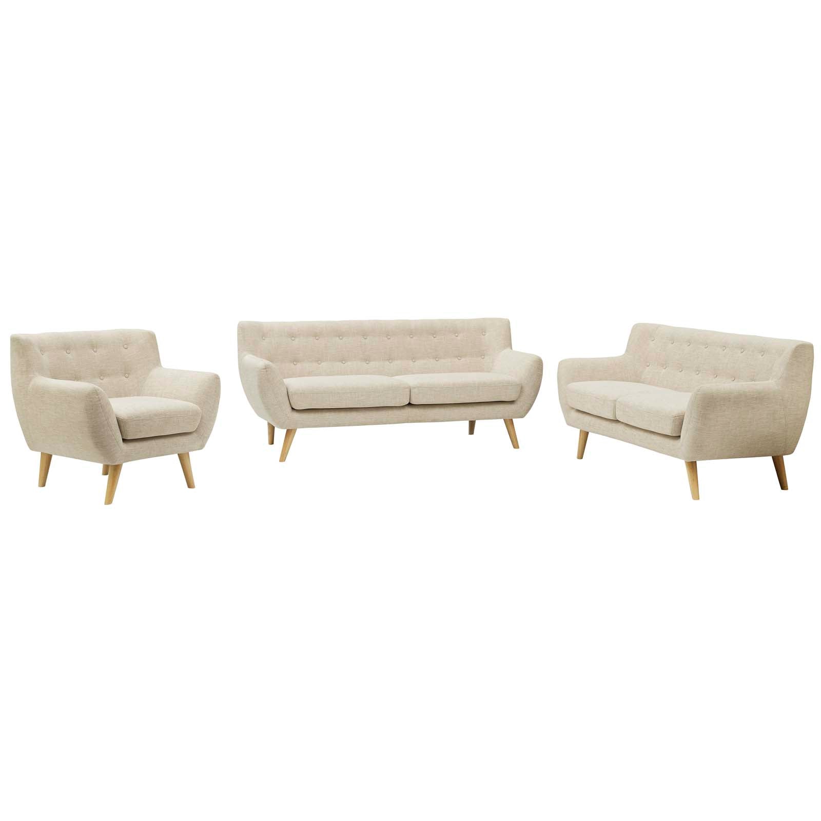 Remark 3 Piece Living Room Set - East Shore Modern Home Furnishings