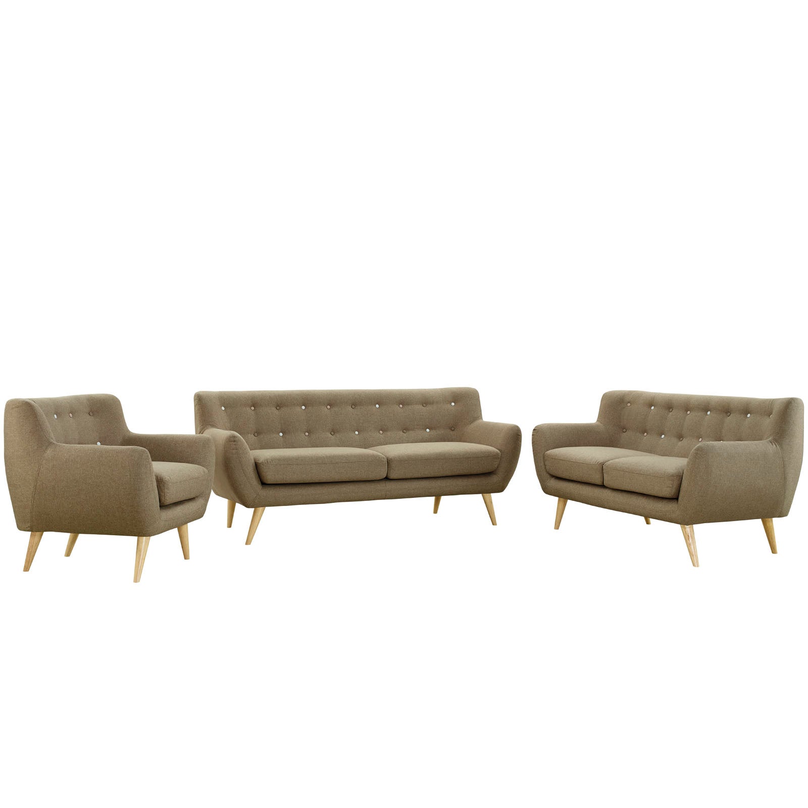 Remark 3 Piece Living Room Set - East Shore Modern Home Furnishings