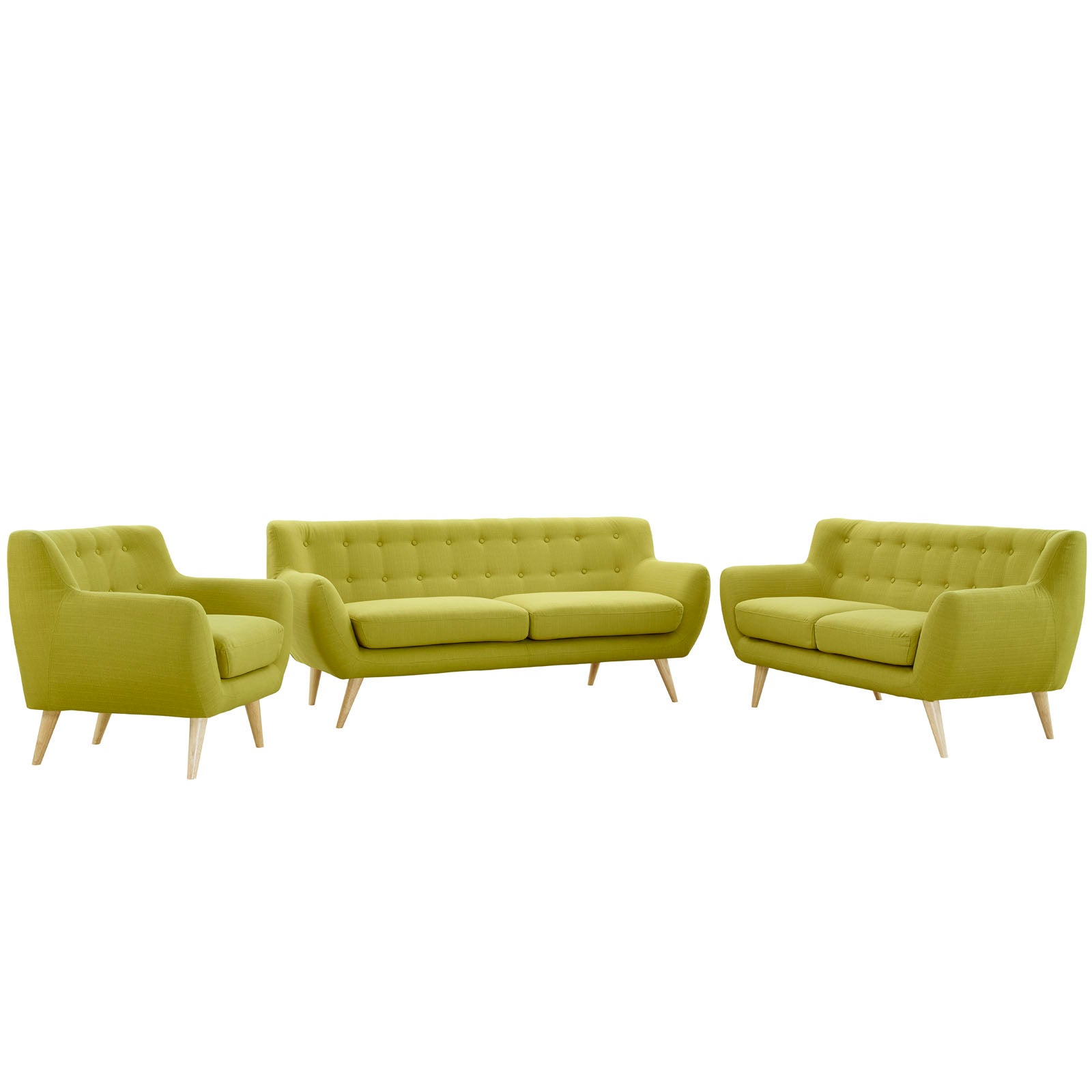 Remark 3 Piece Living Room Set - East Shore Modern Home Furnishings