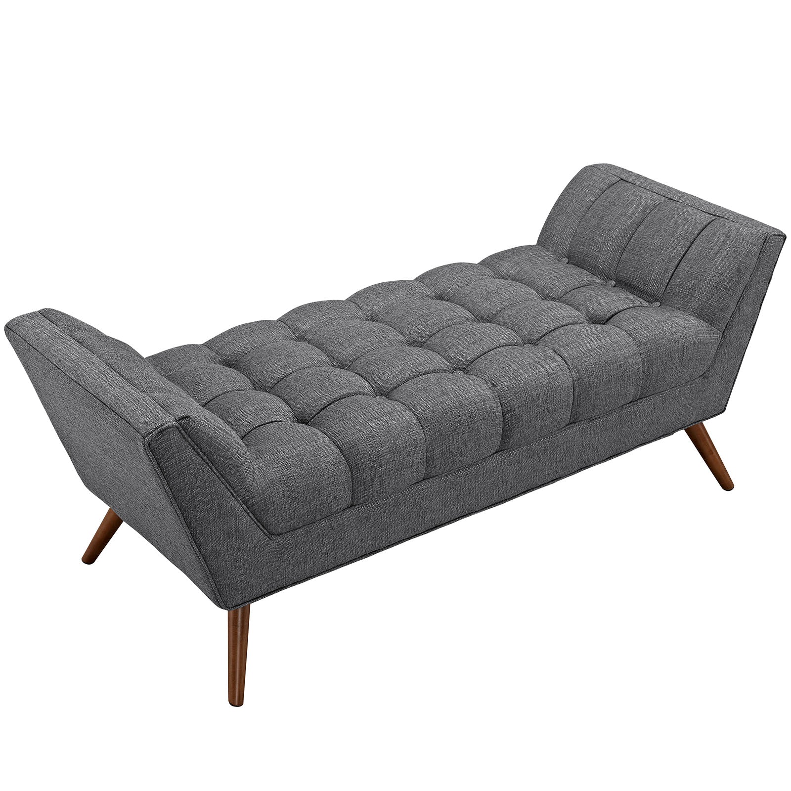 Response Medium Upholstered Fabric Bench - East Shore Modern Home Furnishings