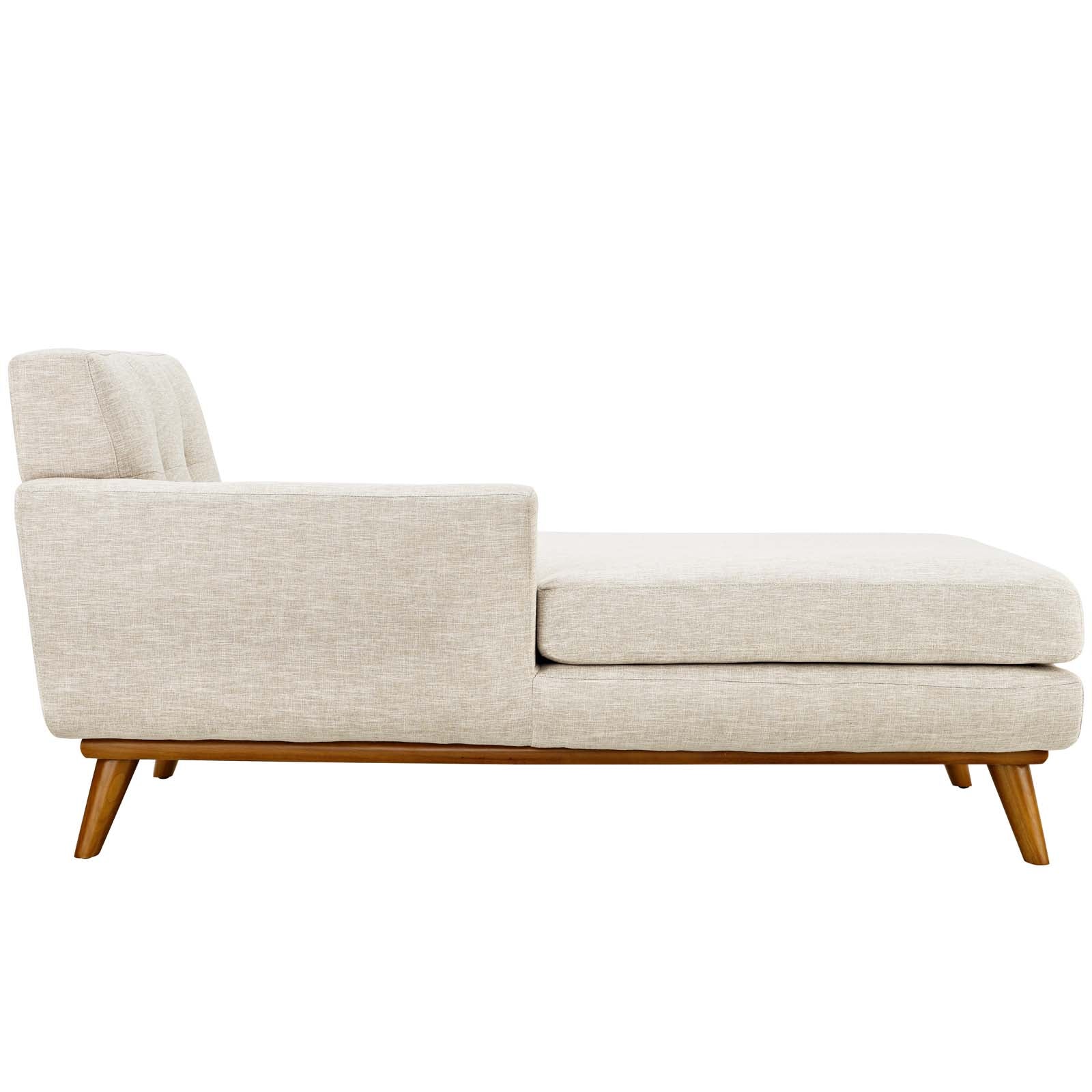 Engage Left-Facing Upholstered Fabric Chaise - East Shore Modern Home Furnishings