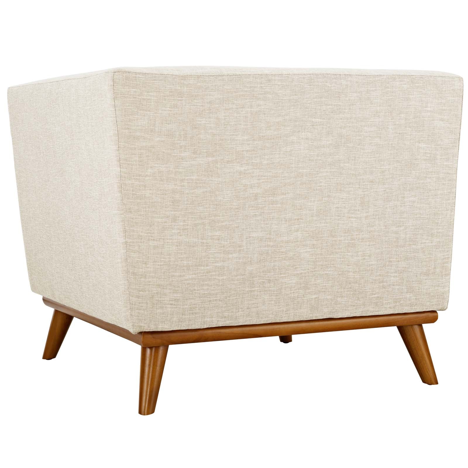 Engage Upholstered Fabric Corner Chair - East Shore Modern Home Furnishings