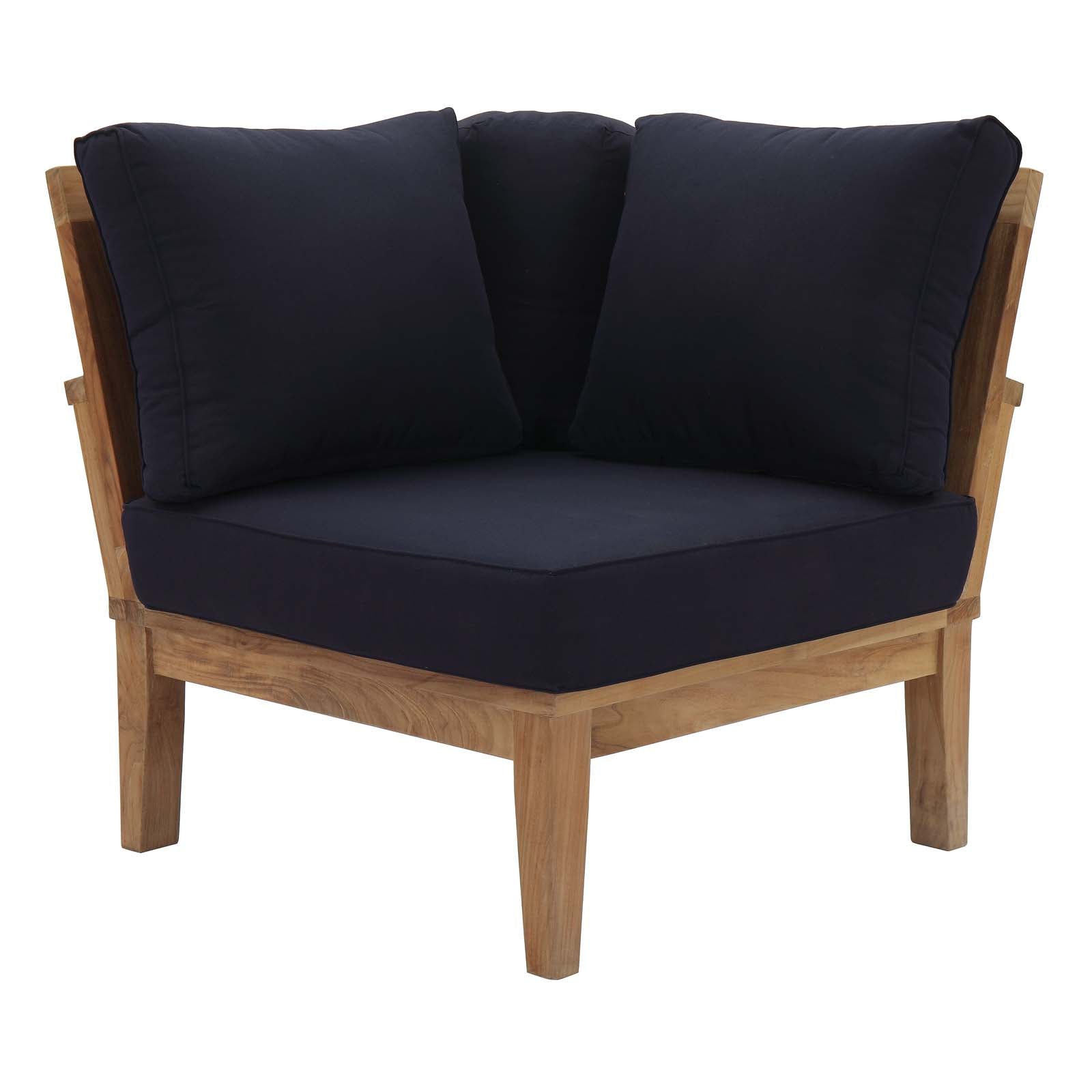 Marina 6 Piece Outdoor Patio Teak Set - East Shore Modern Home Furnishings