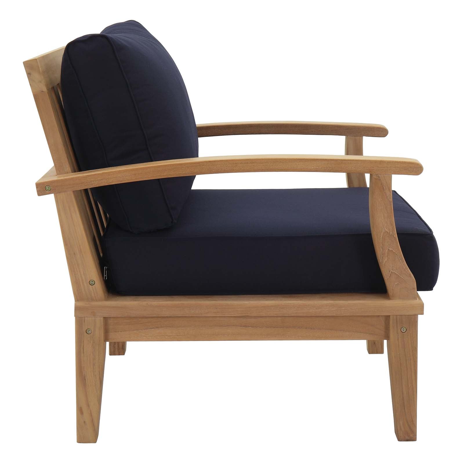 Marina 6 Piece Outdoor Patio Teak Set - East Shore Modern Home Furnishings