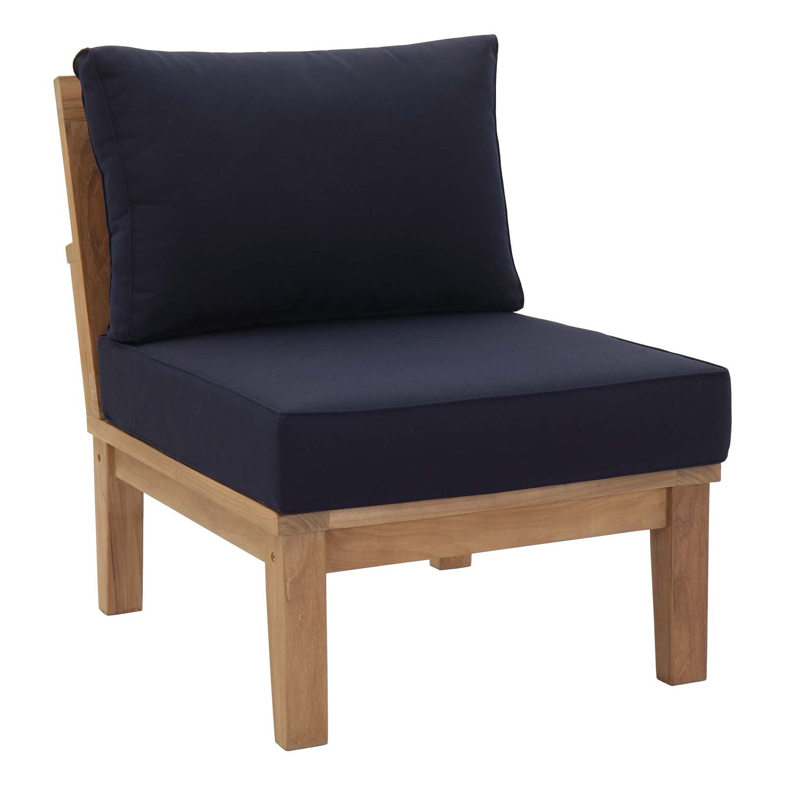 Marina 6 Piece Outdoor Patio Teak Set - East Shore Modern Home Furnishings