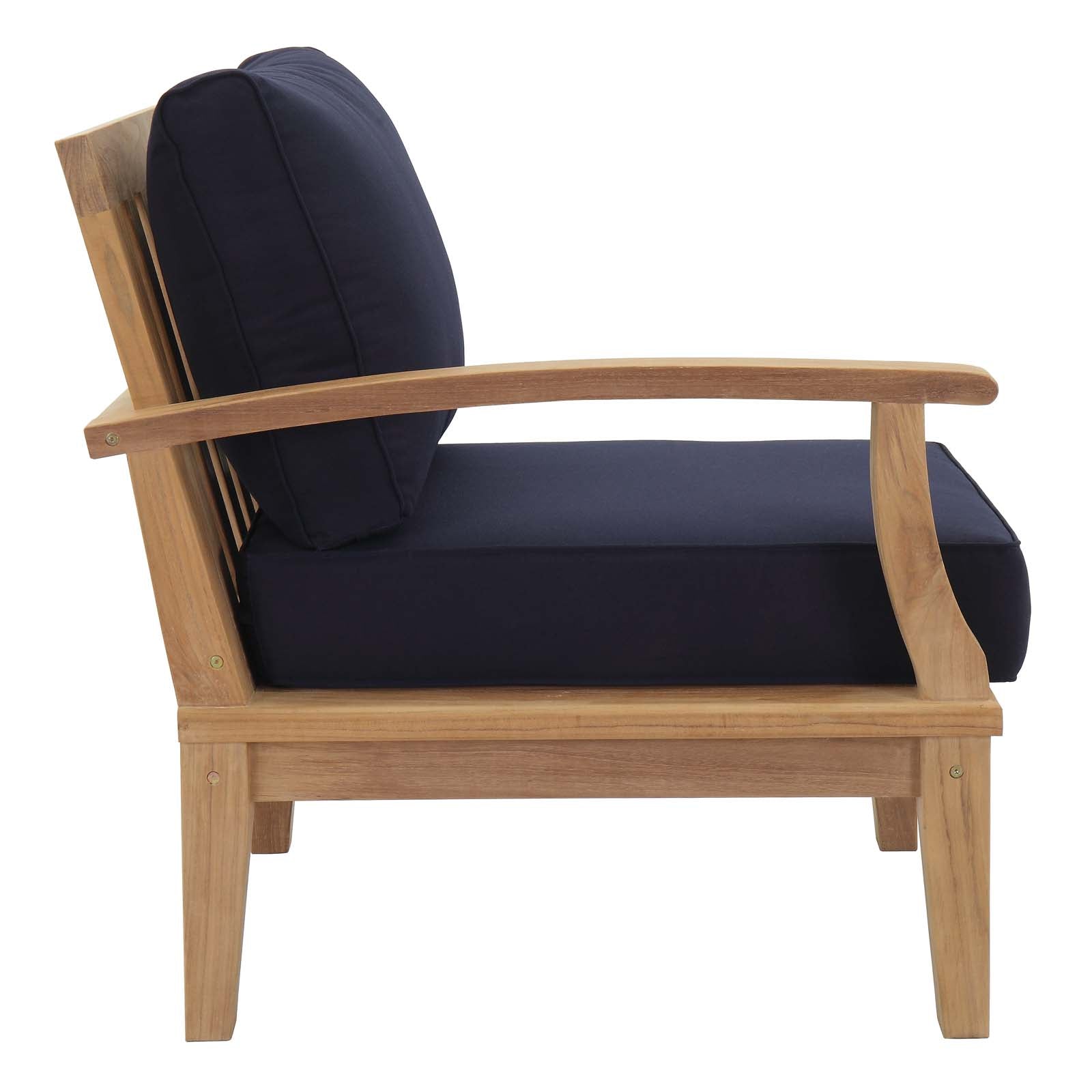 Marina 6 Piece Outdoor Patio Teak Set - East Shore Modern Home Furnishings