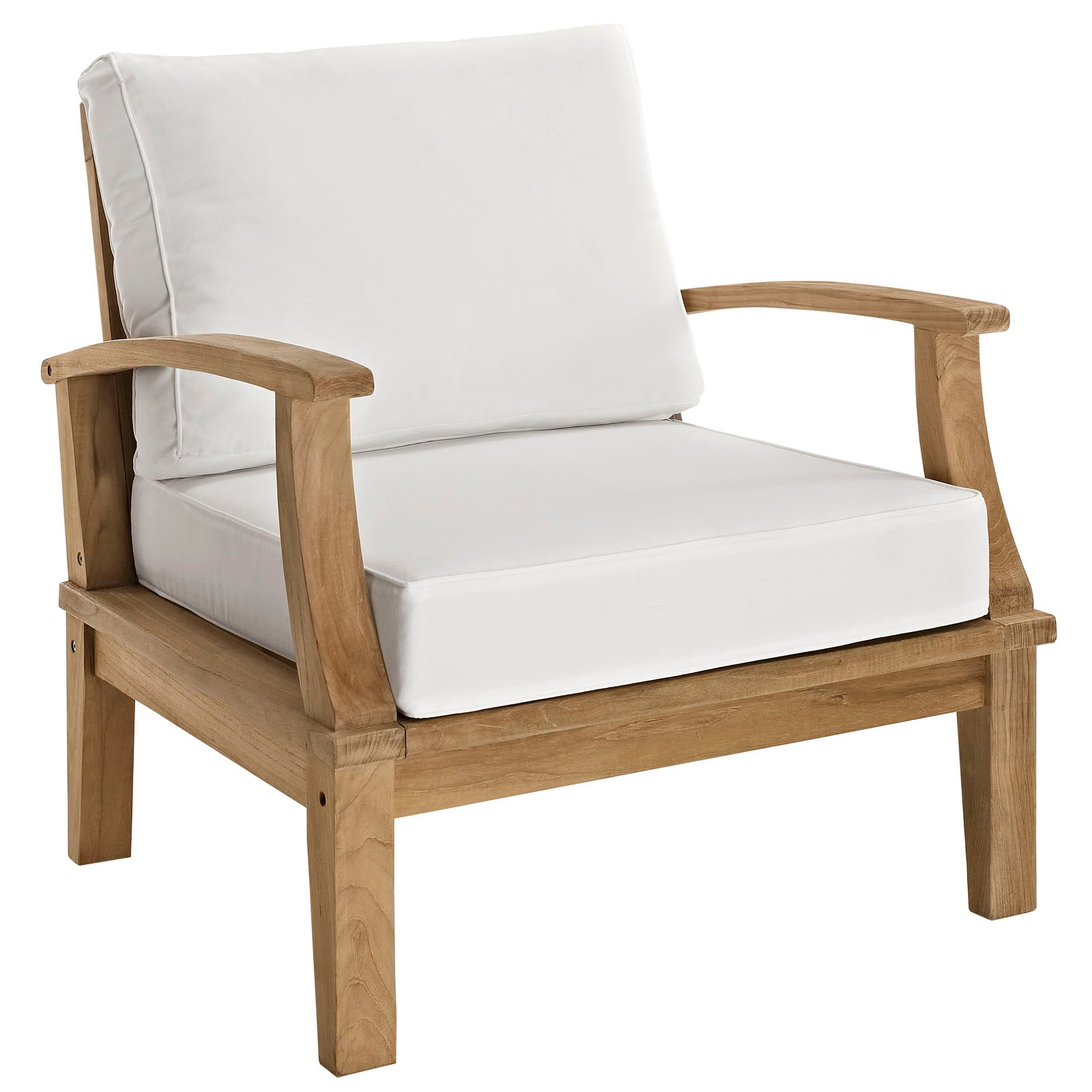 Marina 6 Piece Outdoor Patio Teak Set - East Shore Modern Home Furnishings