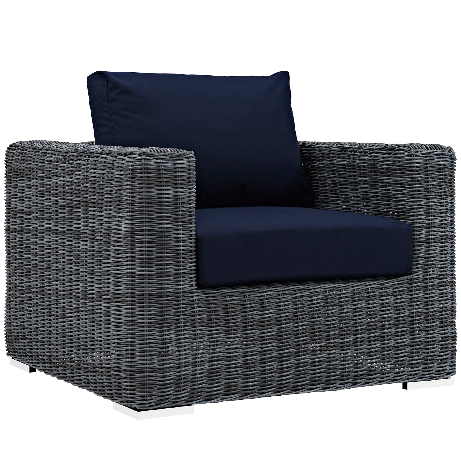 Summon 7 Piece Outdoor Patio Sunbrella® Sectional Set - East Shore Modern Home Furnishings