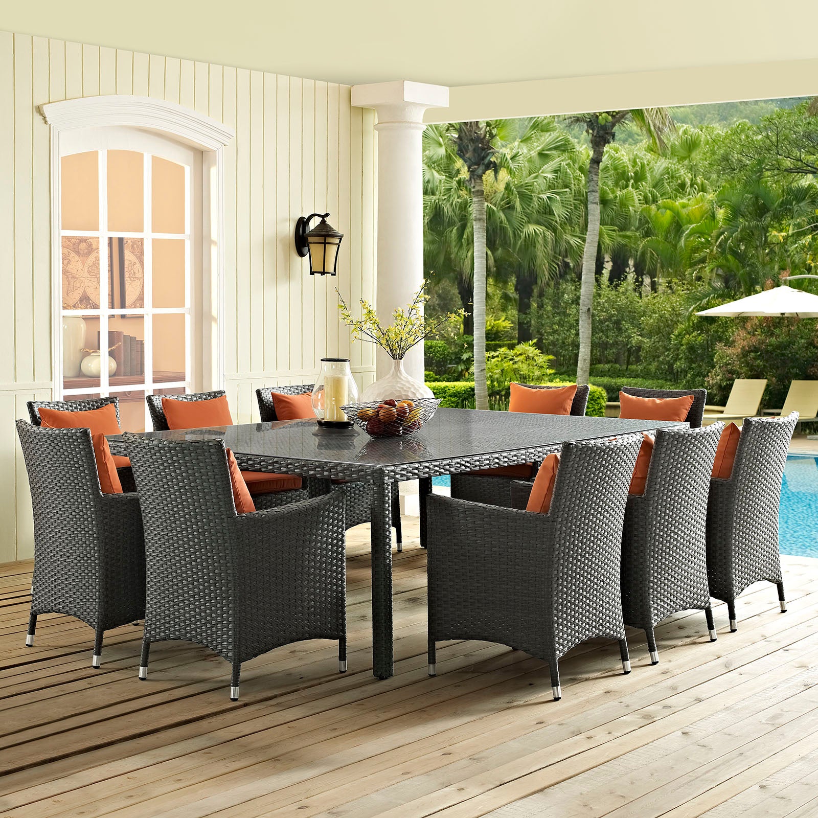 Sojourn 90" Outdoor Patio Dining Table