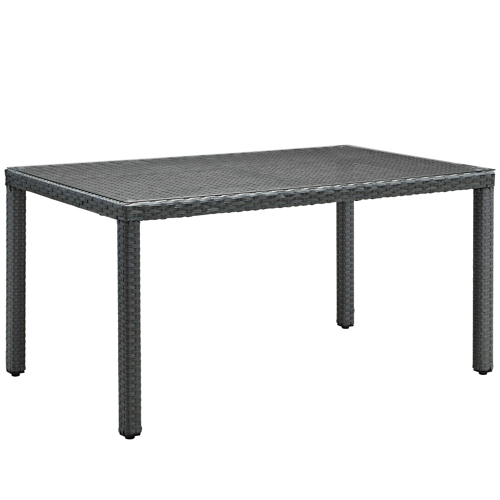 Sojourn 59" Outdoor Patio Dining Table - East Shore Modern Home Furnishings