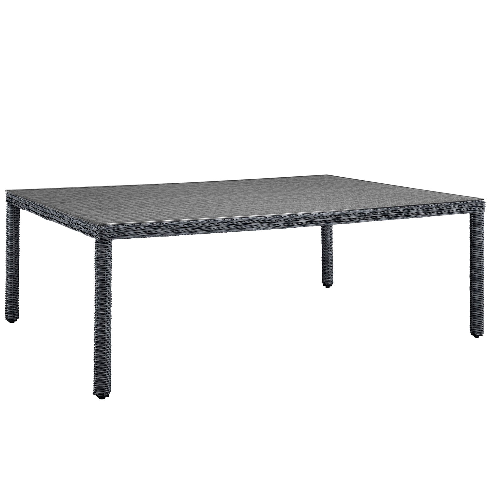 Summon 90" Outdoor Patio Dining Table - East Shore Modern Home Furnishings