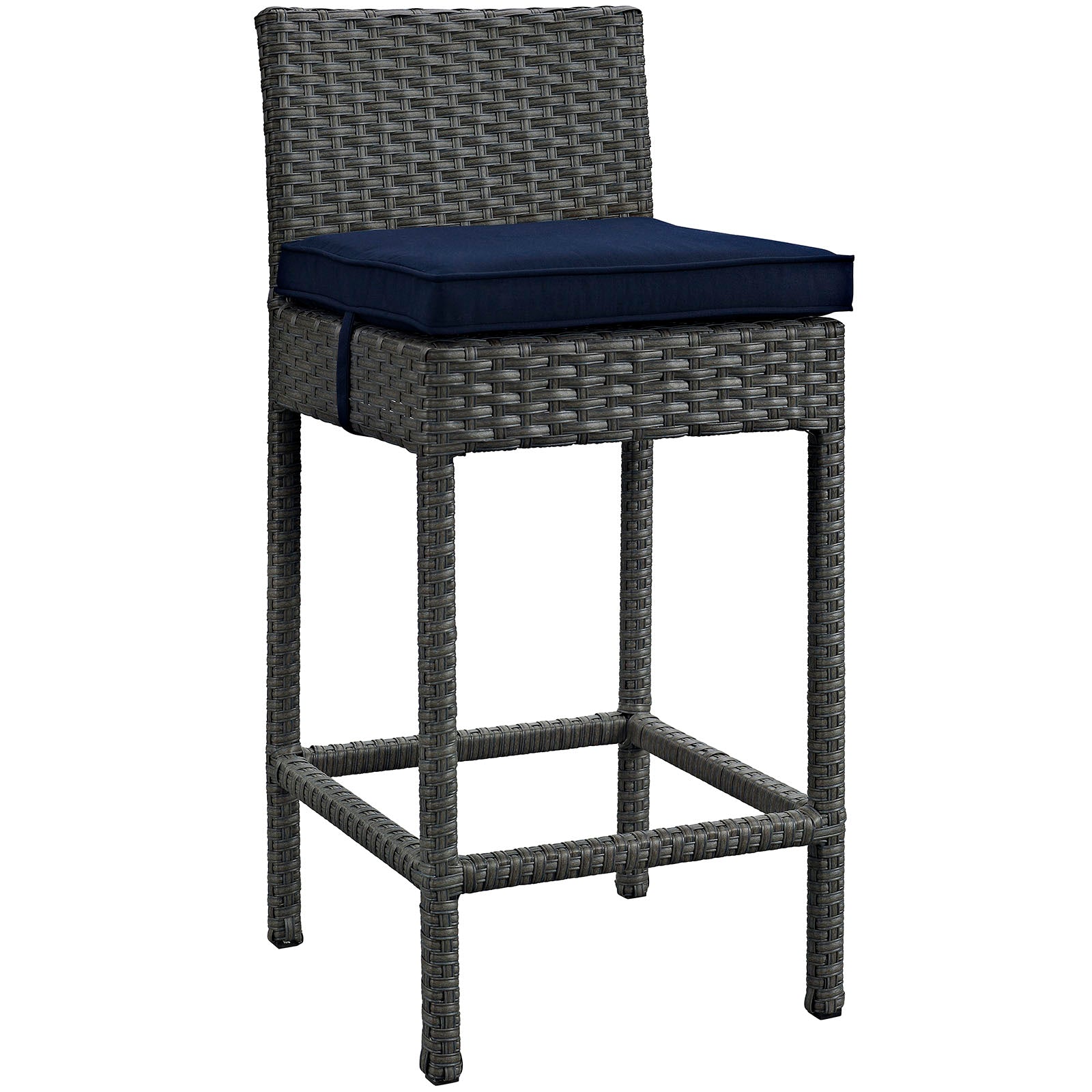 Sojourn Outdoor Patio Sunbrella® Bar Stool - East Shore Modern Home Furnishings