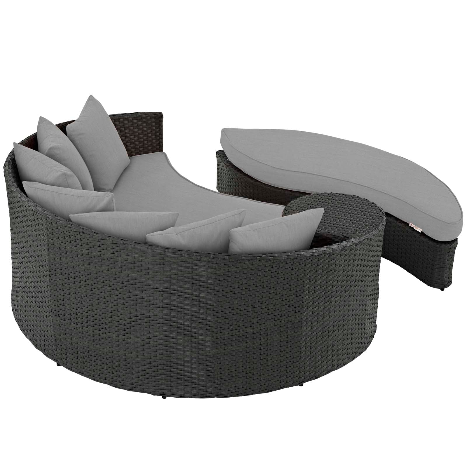 Sojourn Outdoor Patio Sunbrella® Daybed - East Shore Modern Home Furnishings