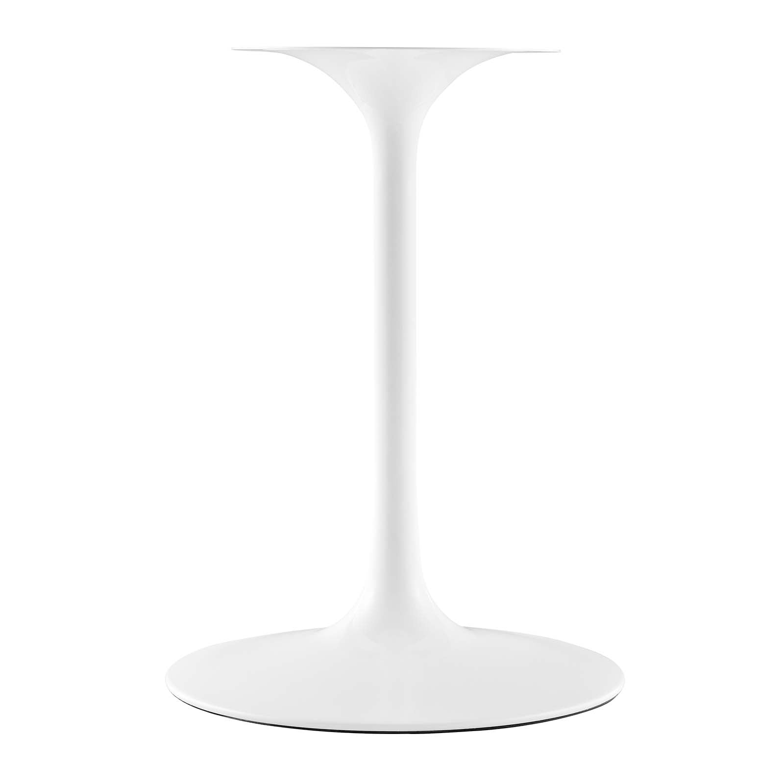 Lippa 48" Oval Artificial Marble Dining Table - East Shore Modern Home Furnishings