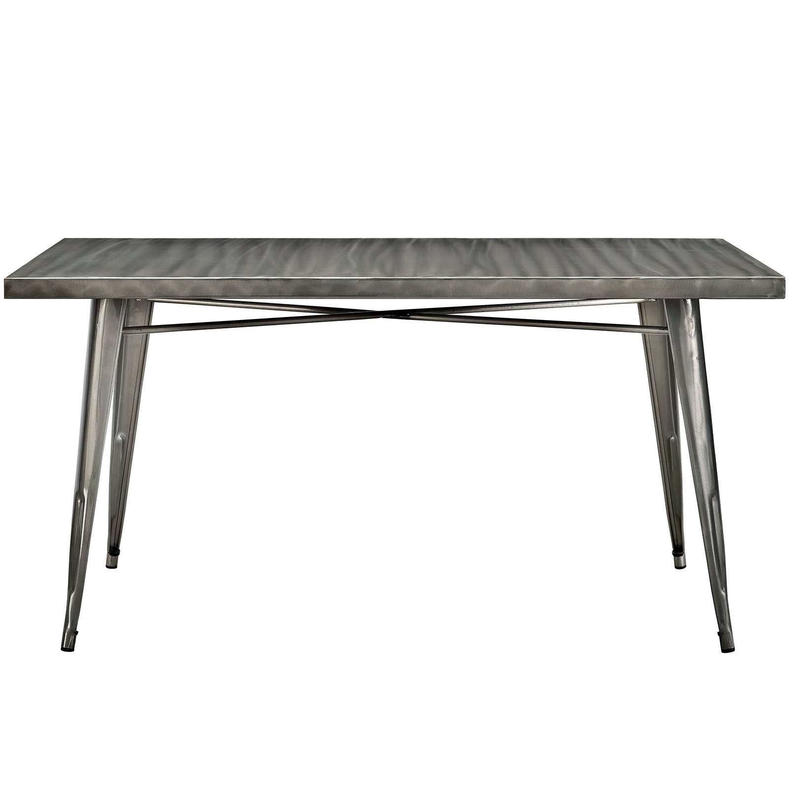 Alacrity Rectangle Metal Dining Table - East Shore Modern Home Furnishings