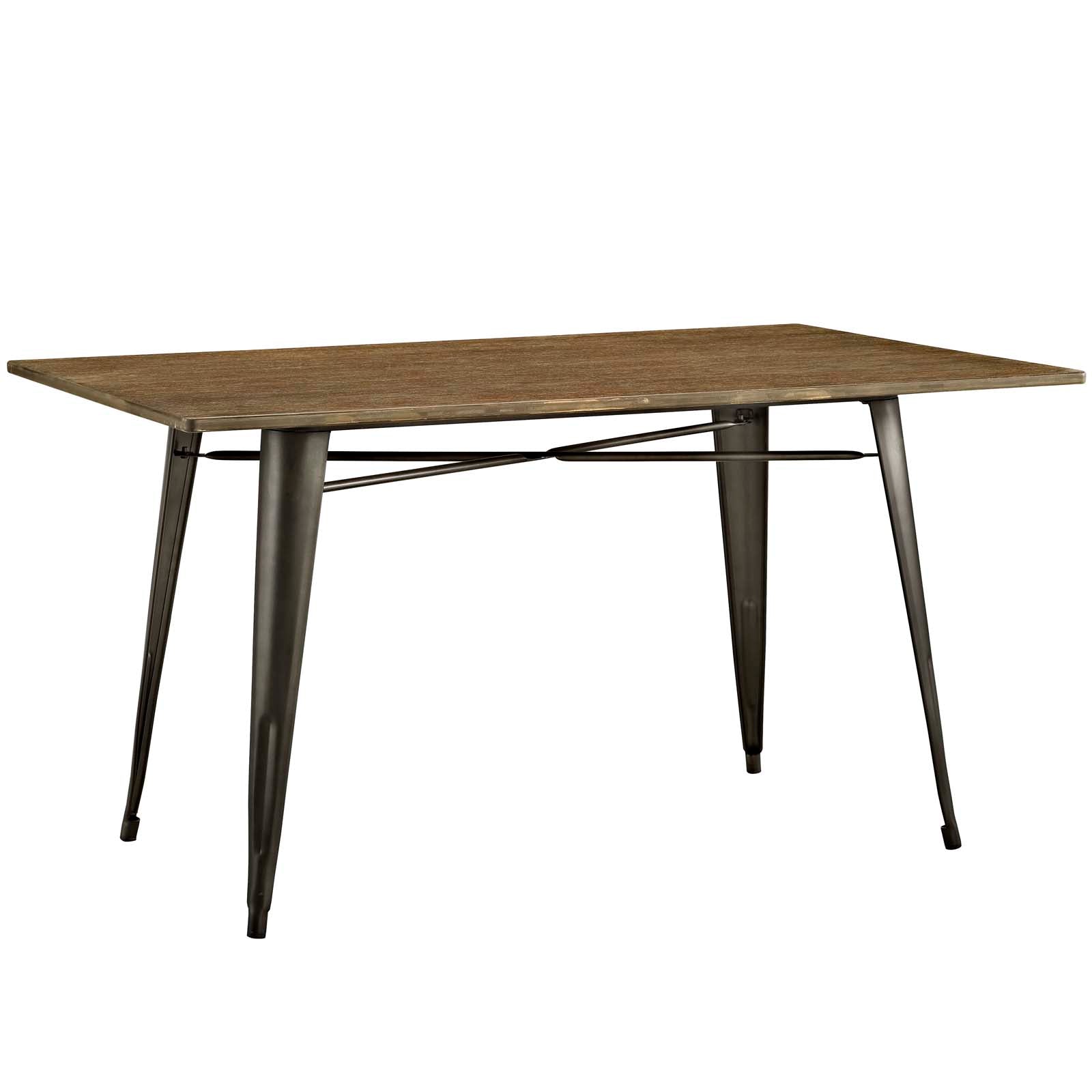 Alacrity 59" Rectangle Wood Dining Table - East Shore Modern Home Furnishings