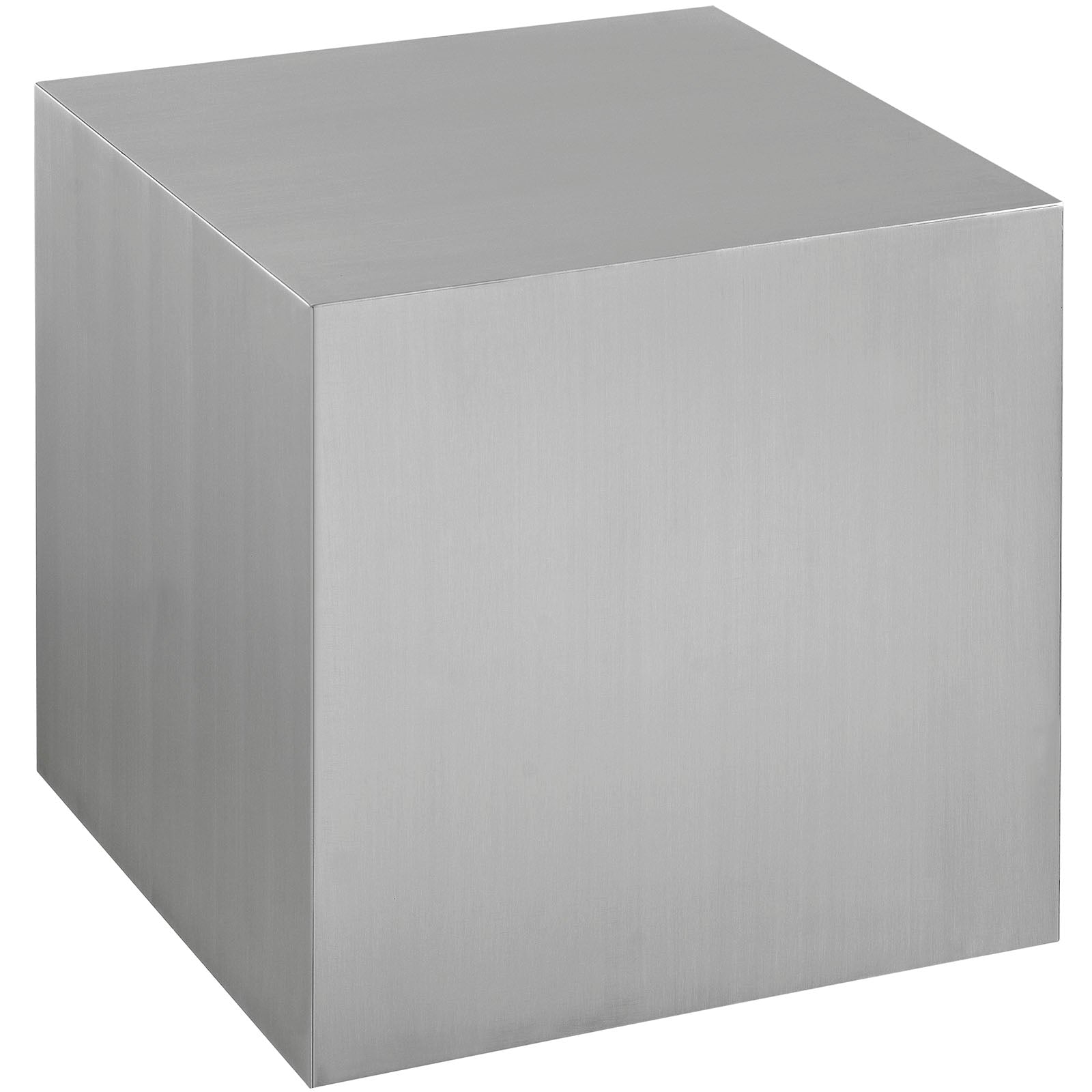 Cast Stainless Steel Side Table - East Shore Modern Home Furnishings