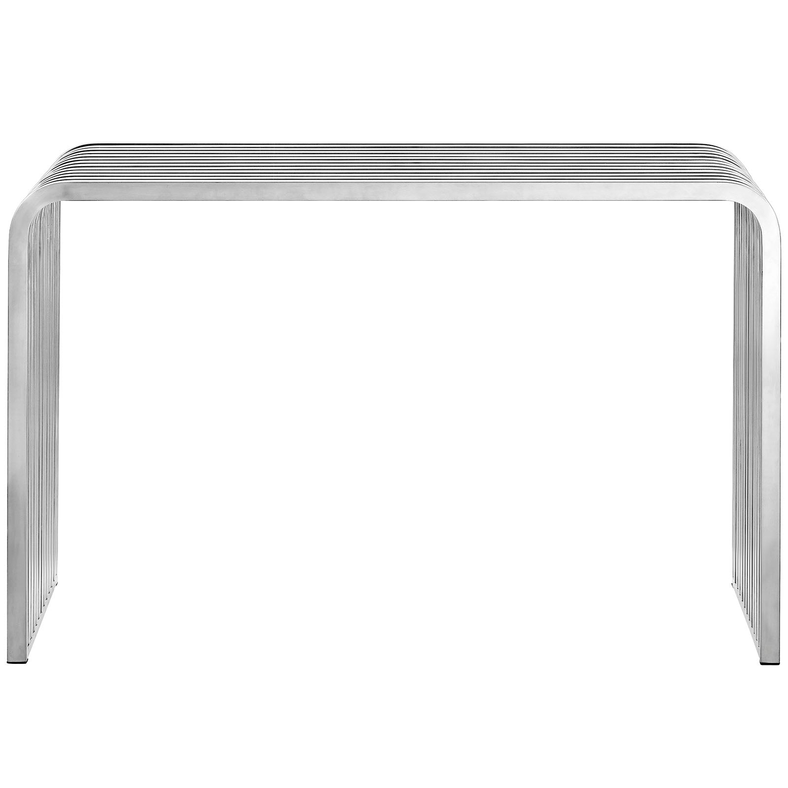 Pipe Stainless Steel Console Table - East Shore Modern Home Furnishings