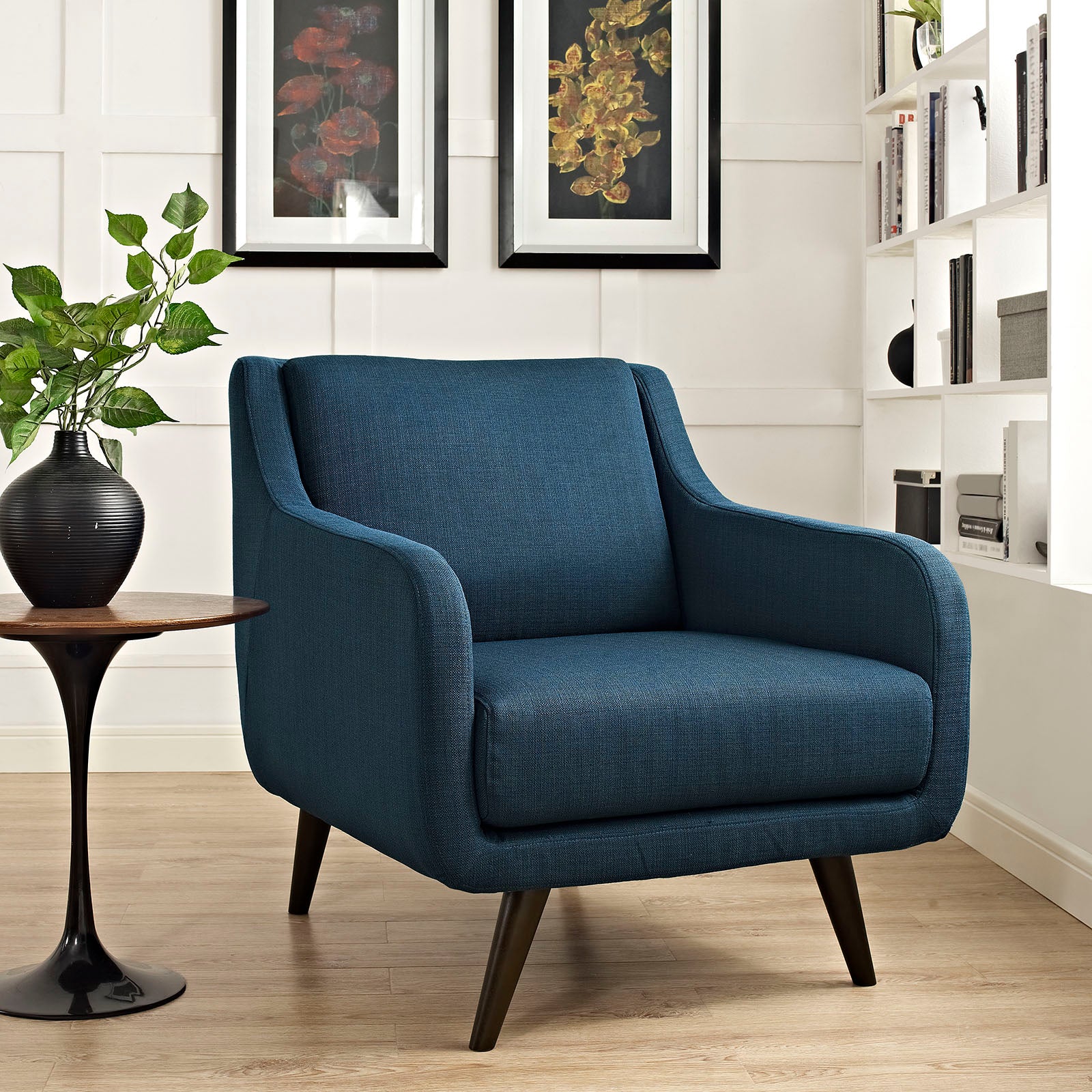 Verve Upholstered Fabric Armchair - East Shore Modern Home Furnishings