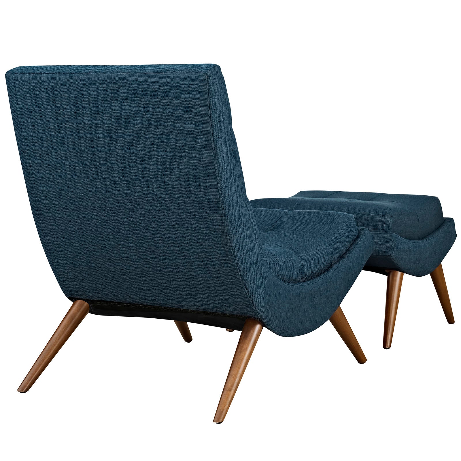 Ramp Upholstered Fabric Lounge Chair Set - East Shore Modern Home Furnishings
