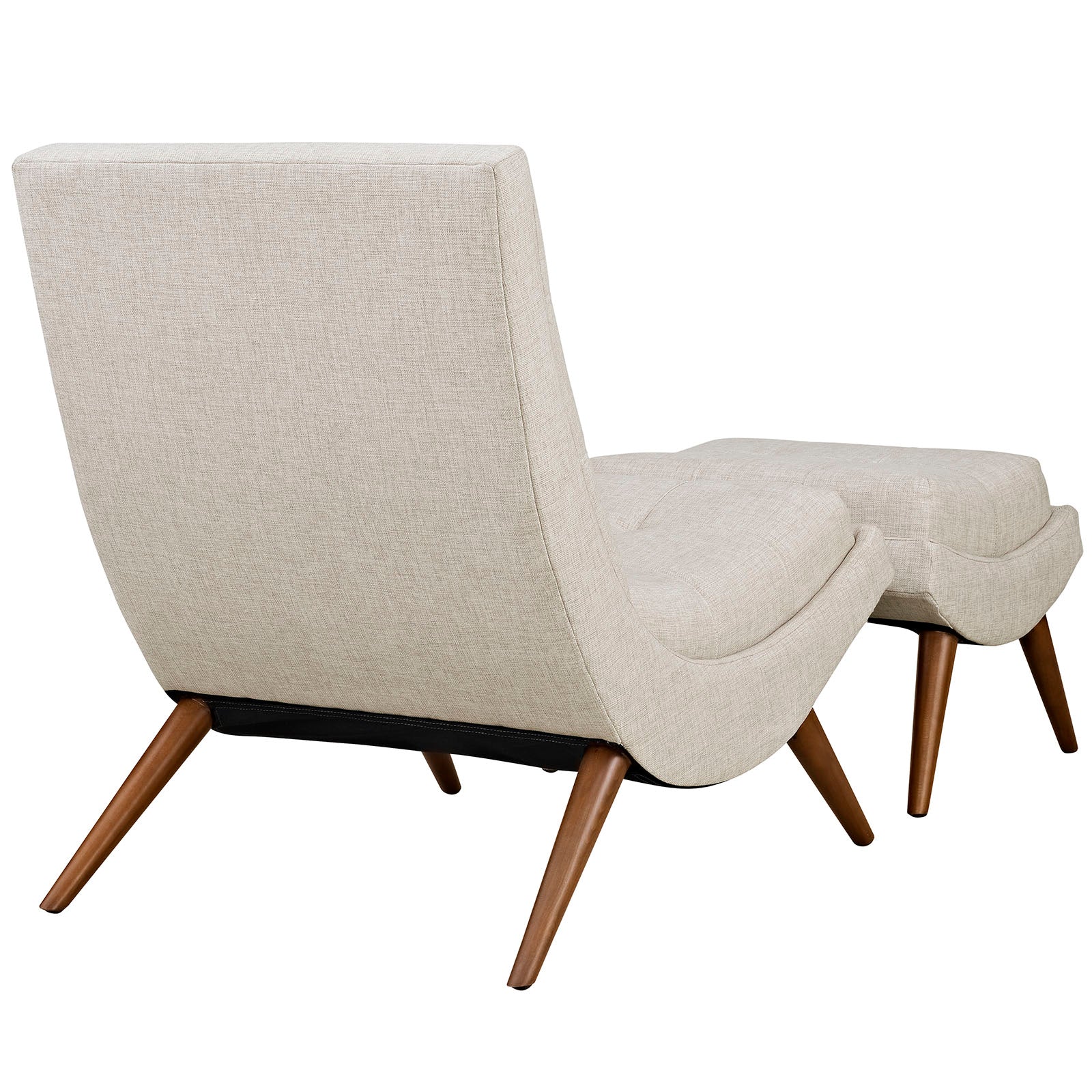 Ramp Upholstered Fabric Lounge Chair Set - East Shore Modern Home Furnishings