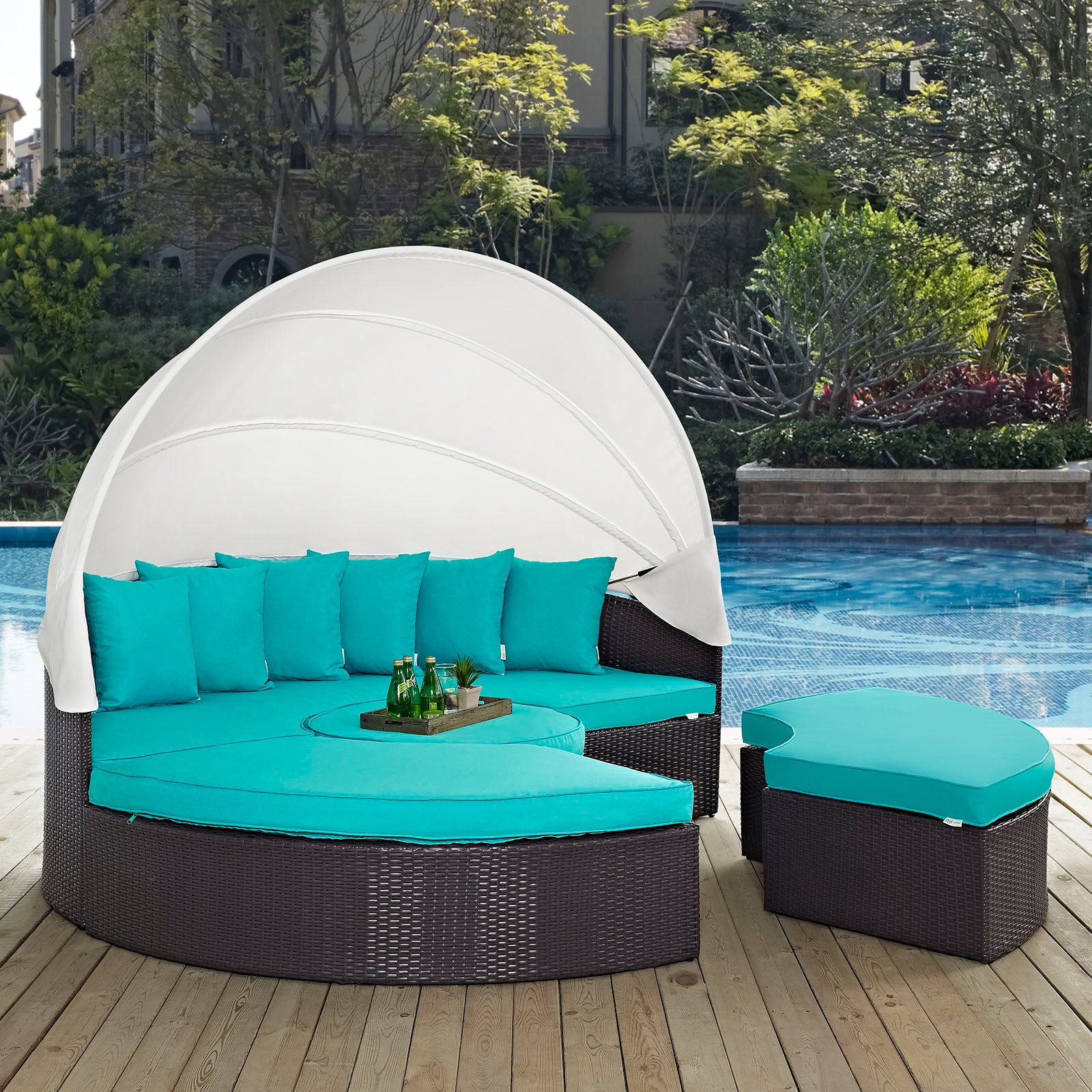 Convene Canopy Outdoor Patio Daybed