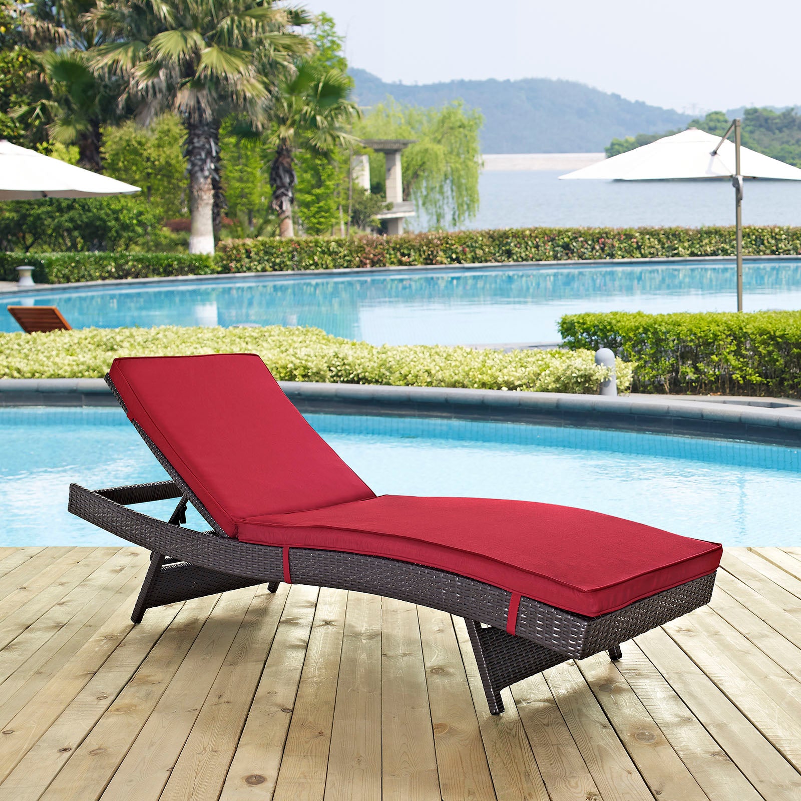 Convene Outdoor Patio Chaise - East Shore Modern Home Furnishings