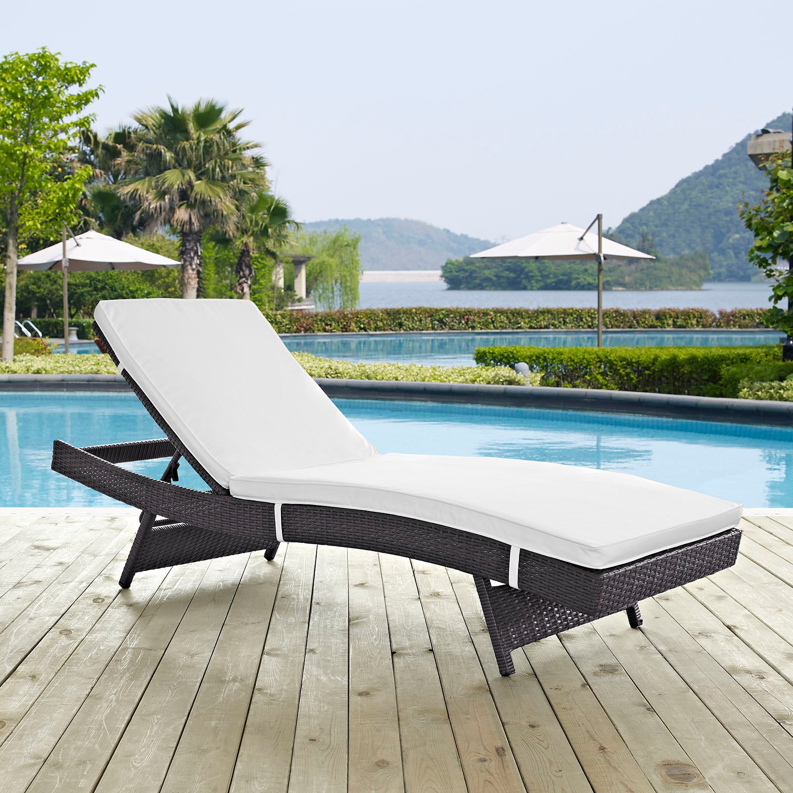 Convene Outdoor Patio Chaise - East Shore Modern Home Furnishings