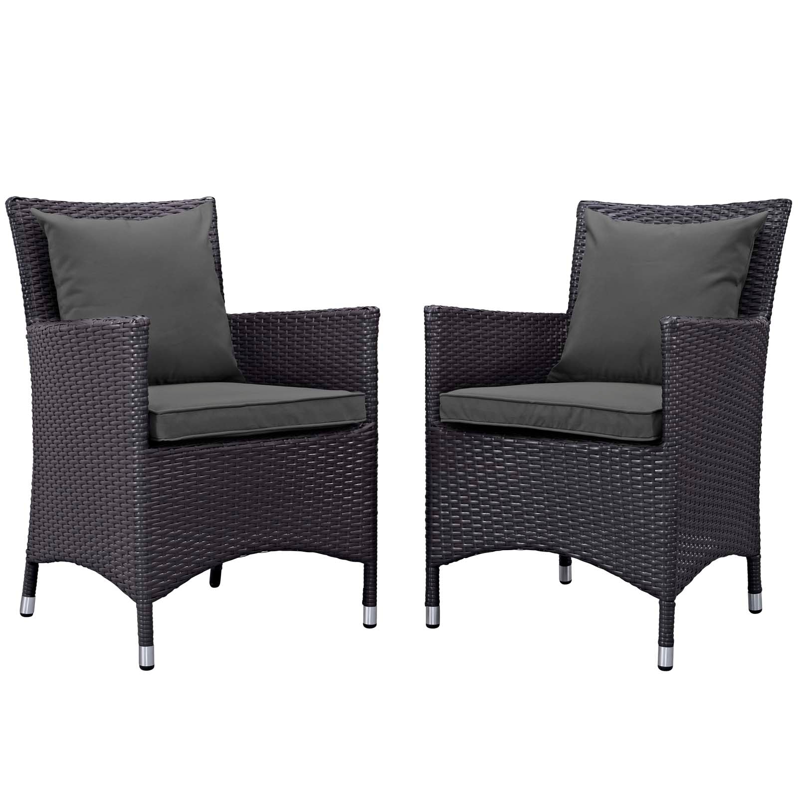 Convene 2 Piece Outdoor Patio Dining Set - East Shore Modern Home Furnishings