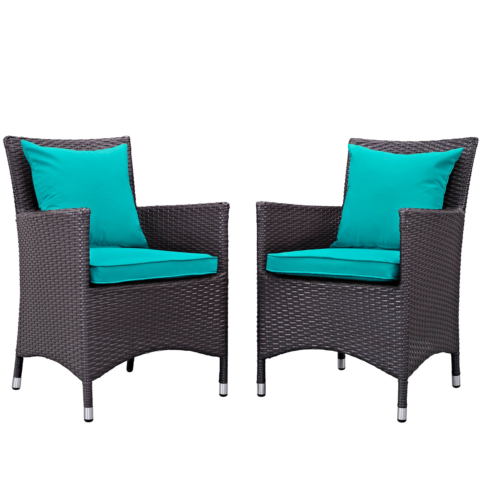 Convene 2 Piece Outdoor Patio Dining Set - East Shore Modern Home Furnishings
