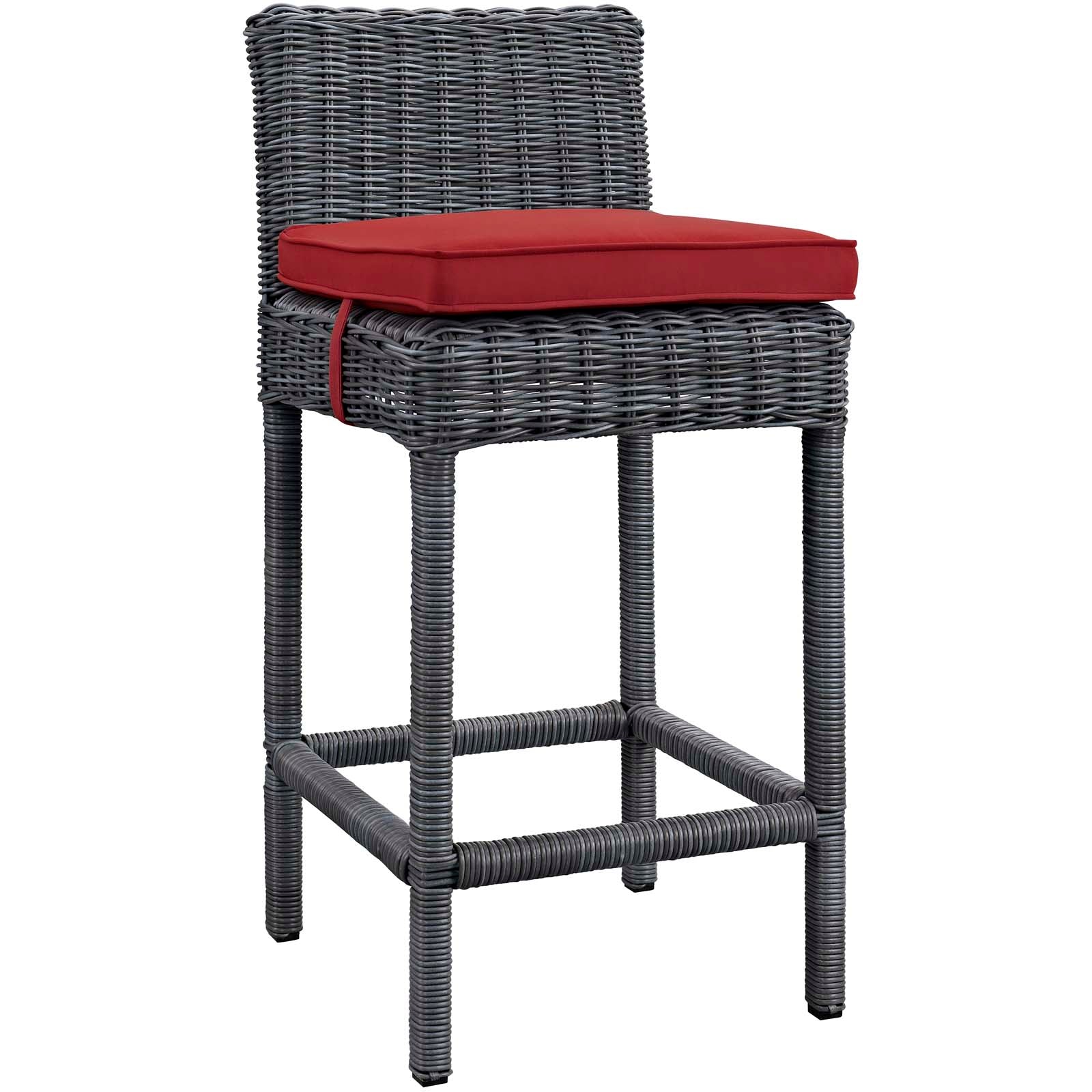 Summon 2 Piece Outdoor Patio Sunbrella® Pub Set - East Shore Modern Home Furnishings