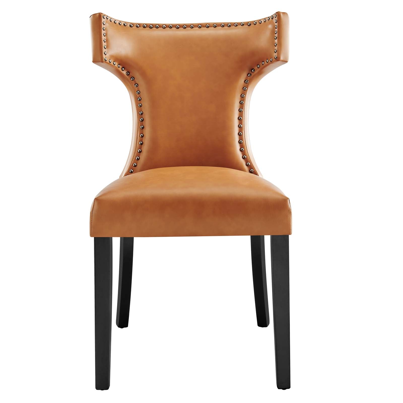 Curve Vegan Leather Dining Chair - East Shore Modern Home Furnishings