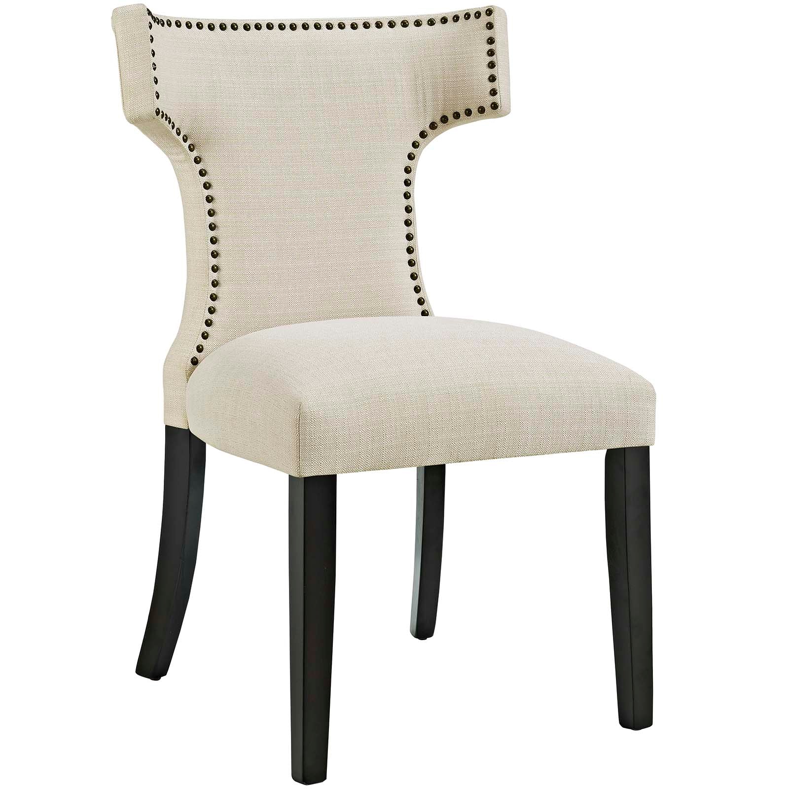 Curve Fabric Dining Chair - East Shore Modern Home Furnishings