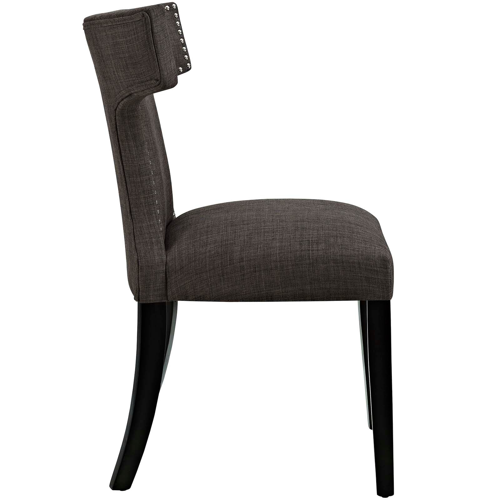 Curve Fabric Dining Chair - East Shore Modern Home Furnishings