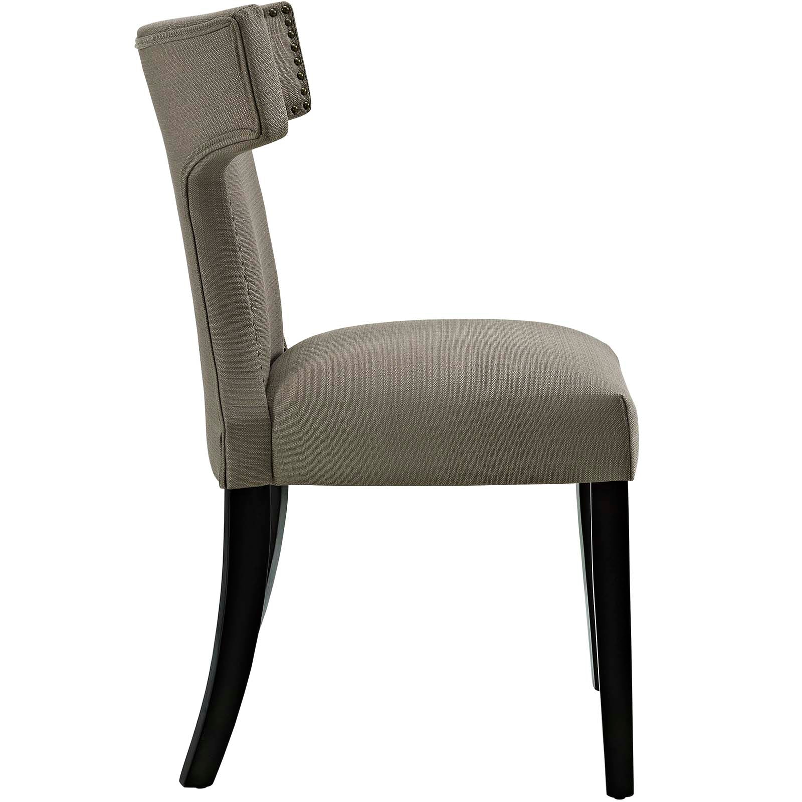 Curve Fabric Dining Chair - East Shore Modern Home Furnishings