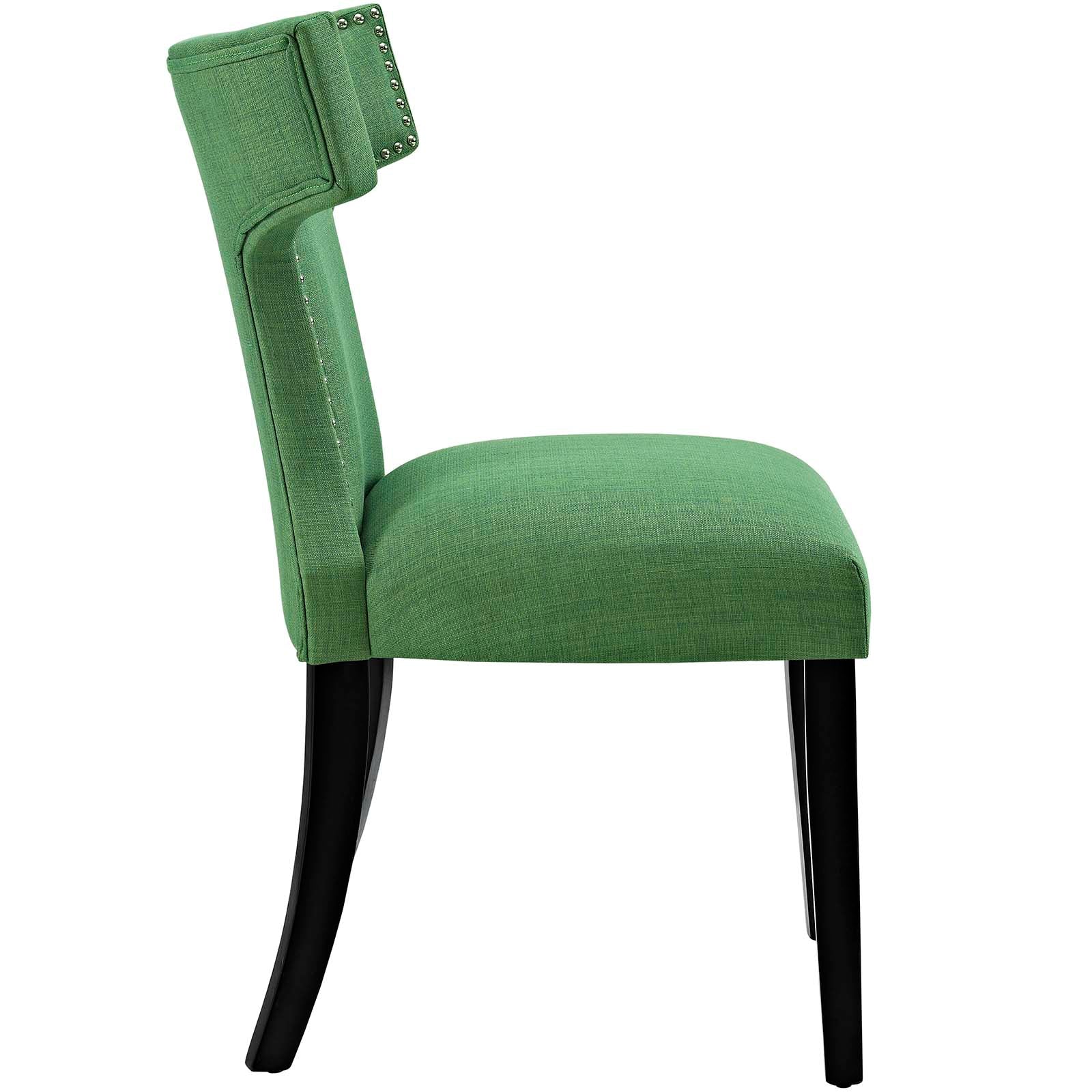 Curve Fabric Dining Chair - East Shore Modern Home Furnishings
