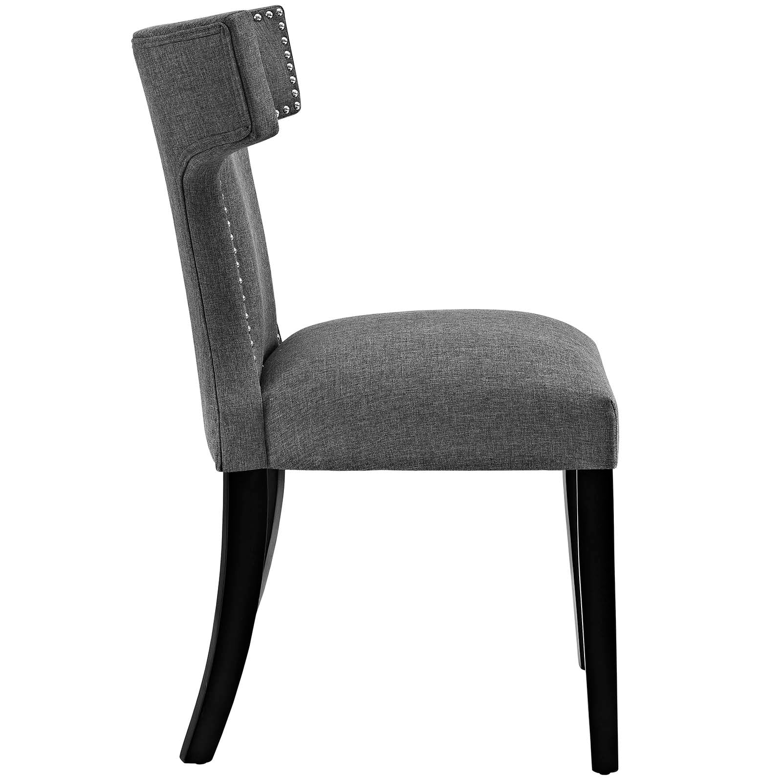 Curve Fabric Dining Chair - East Shore Modern Home Furnishings