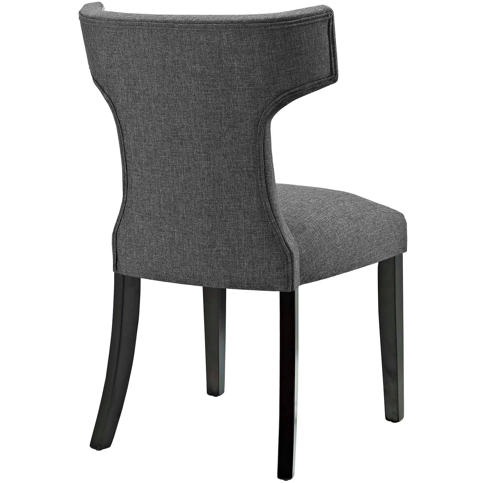 Curve Fabric Dining Chair - East Shore Modern Home Furnishings