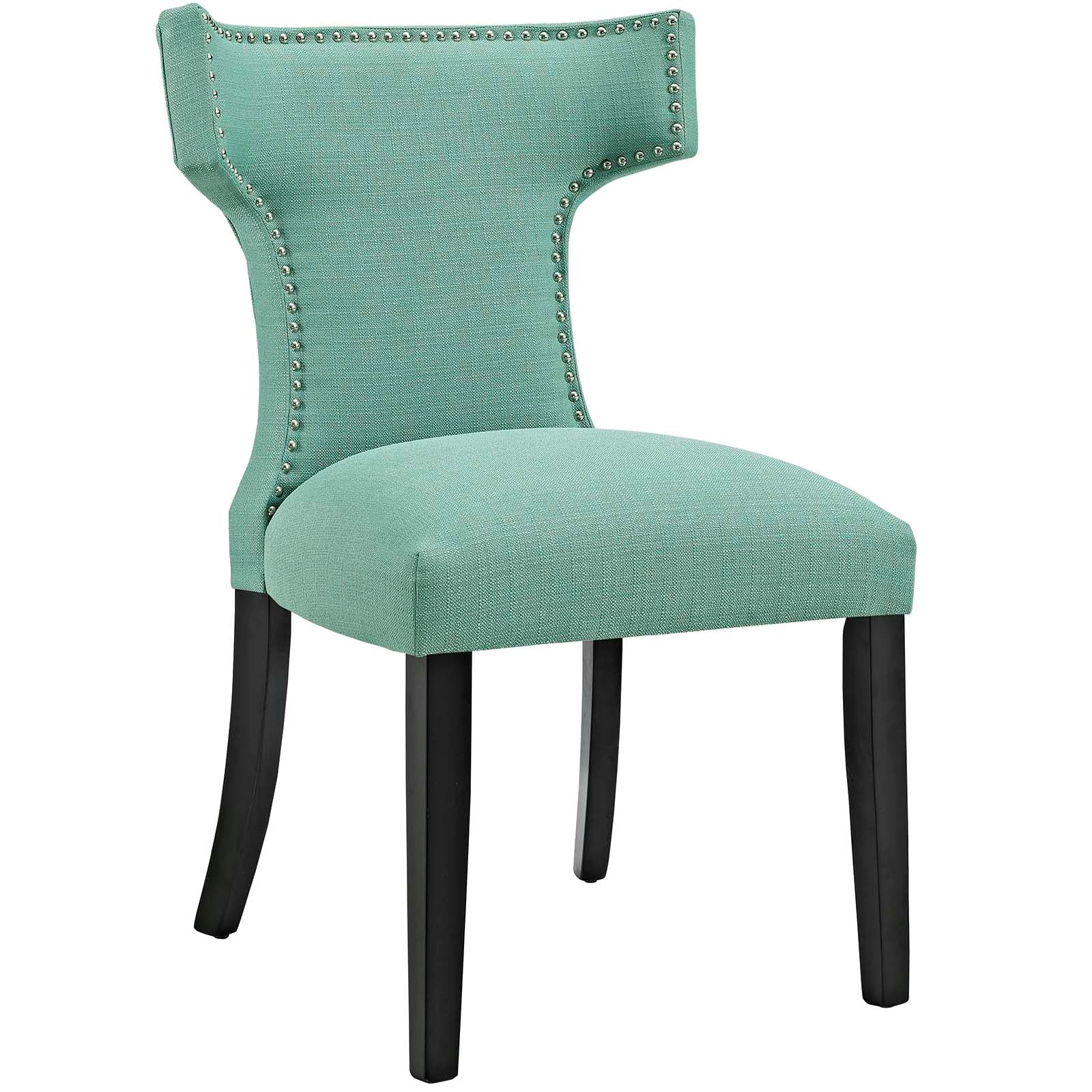 Curve Fabric Dining Chair - East Shore Modern Home Furnishings