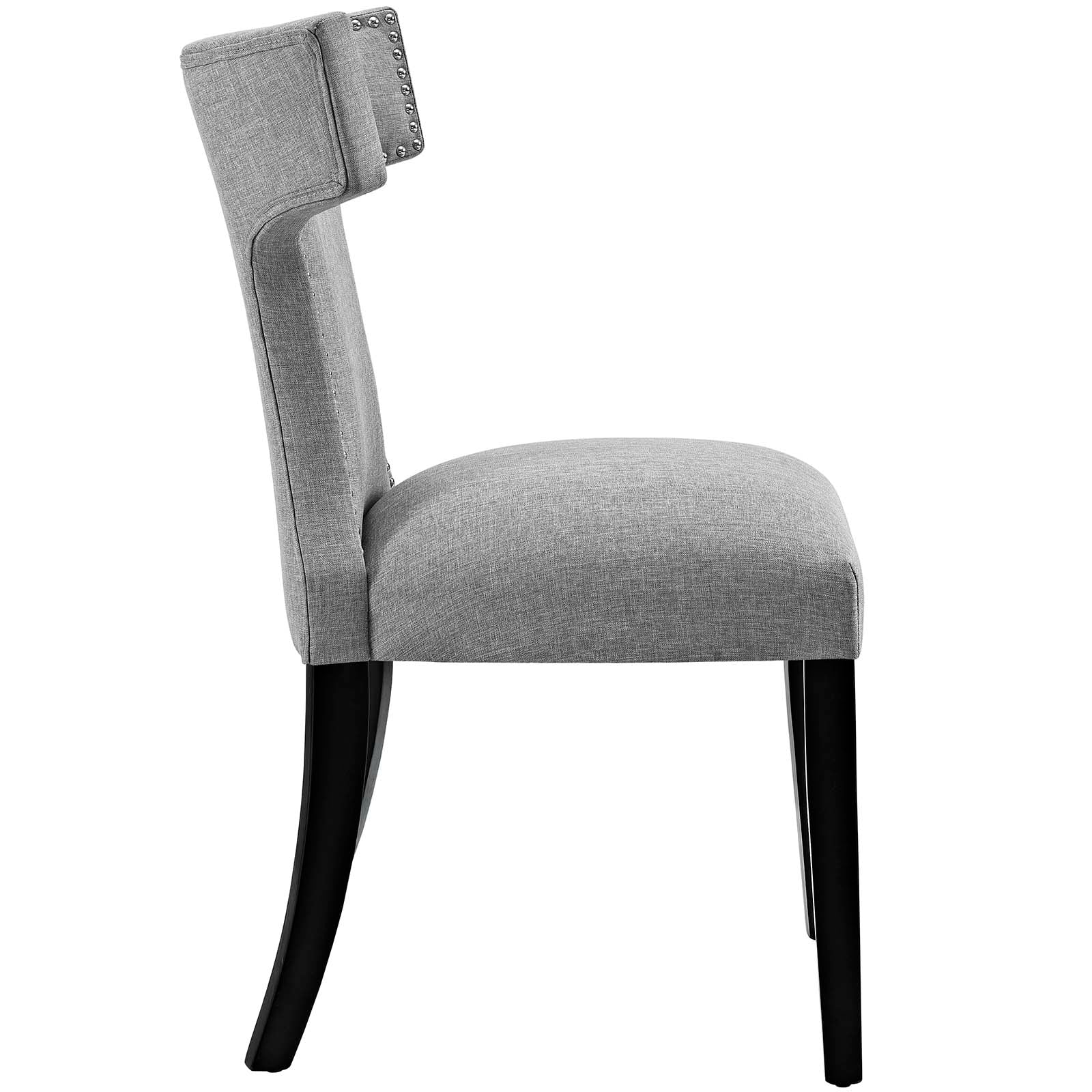 Curve Fabric Dining Chair - East Shore Modern Home Furnishings