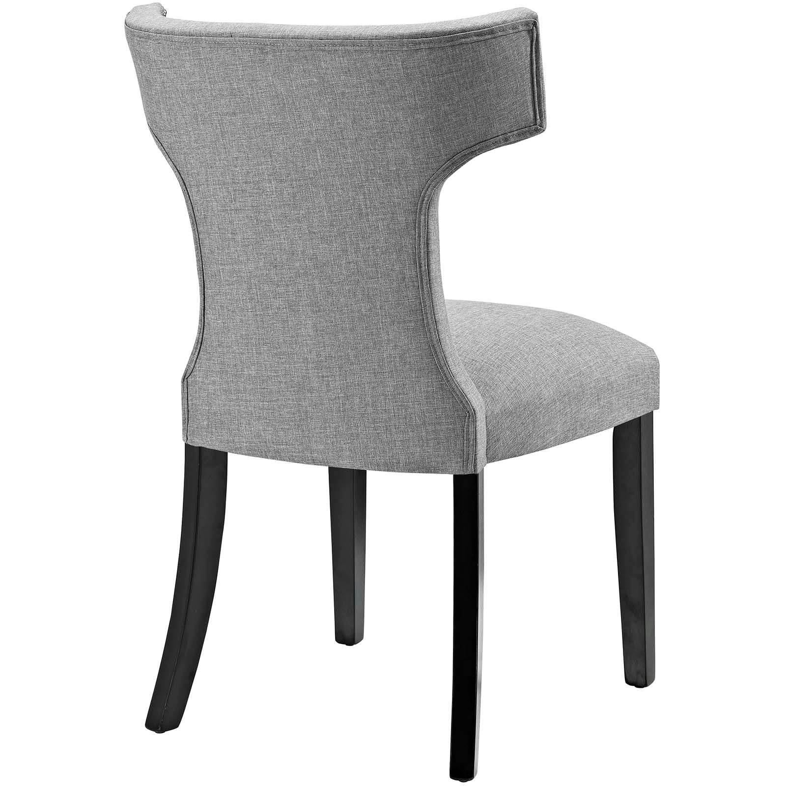 Curve Fabric Dining Chair - East Shore Modern Home Furnishings