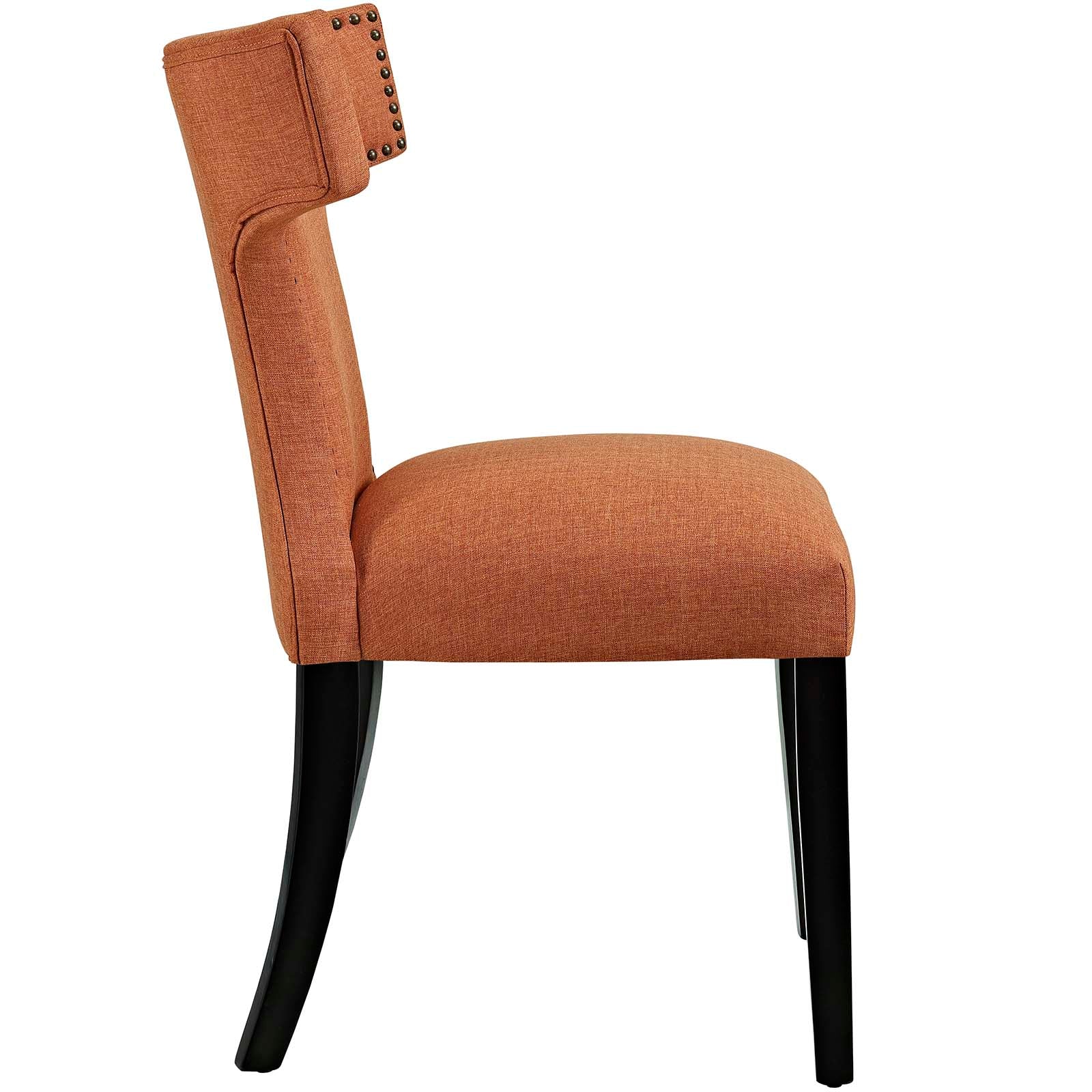 Curve Fabric Dining Chair - East Shore Modern Home Furnishings