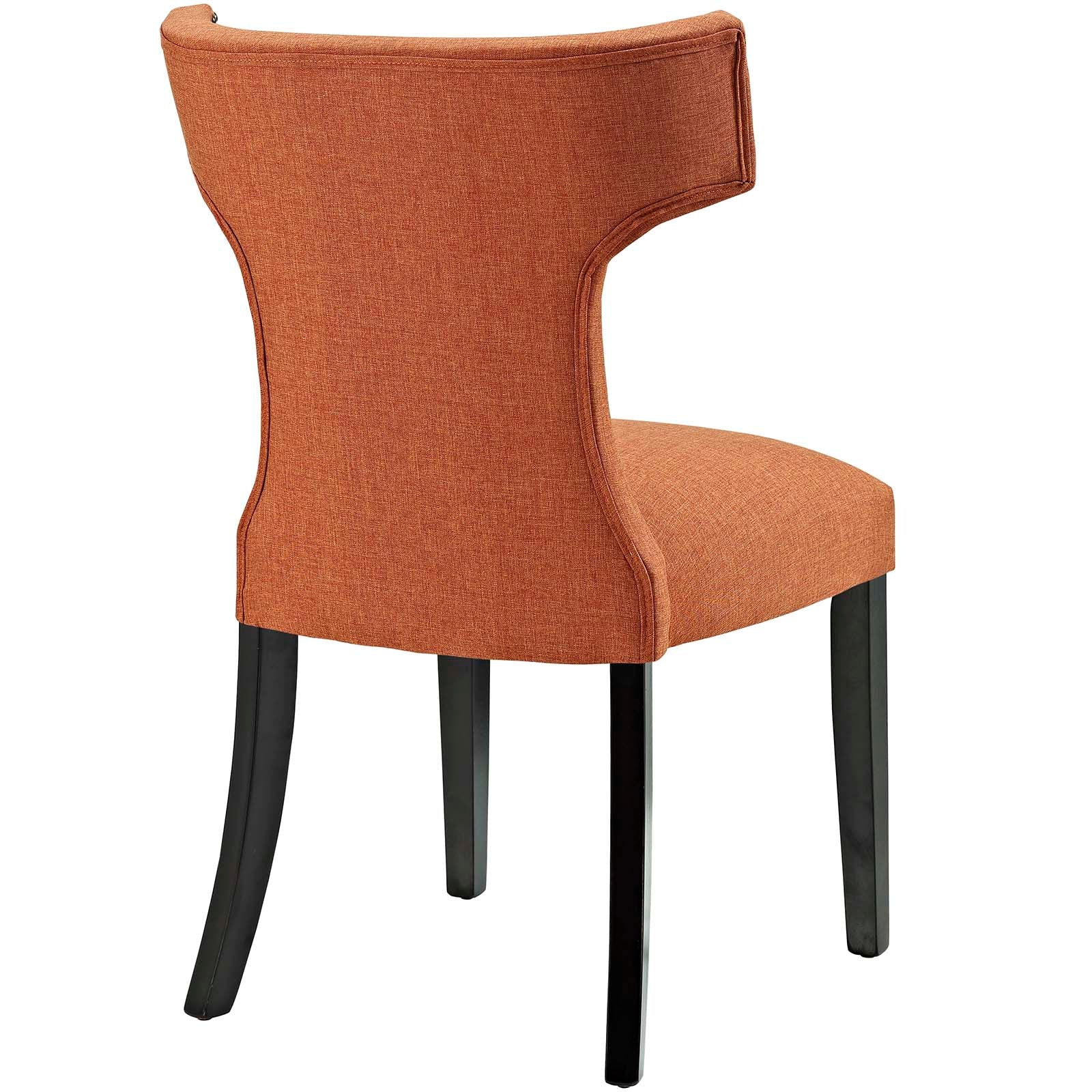 Curve Fabric Dining Chair - East Shore Modern Home Furnishings
