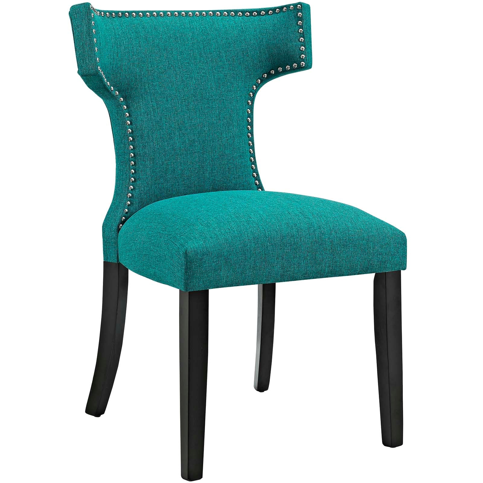 Curve Fabric Dining Chair - East Shore Modern Home Furnishings