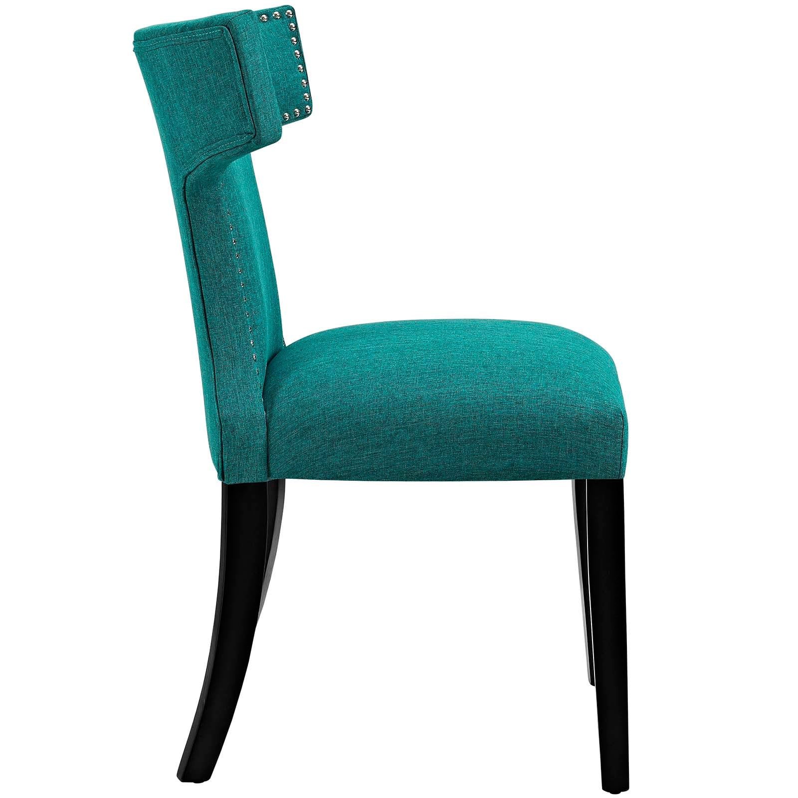 Curve Fabric Dining Chair - East Shore Modern Home Furnishings