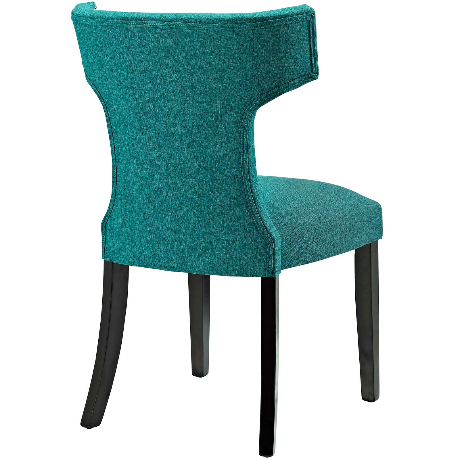 Curve Fabric Dining Chair - East Shore Modern Home Furnishings