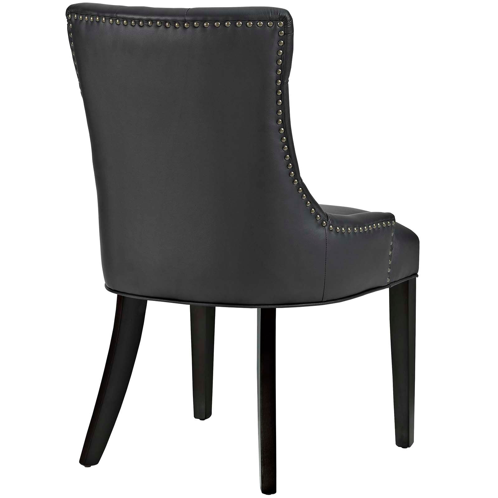 Regent Tufted Vegan Leather Dining Chair
