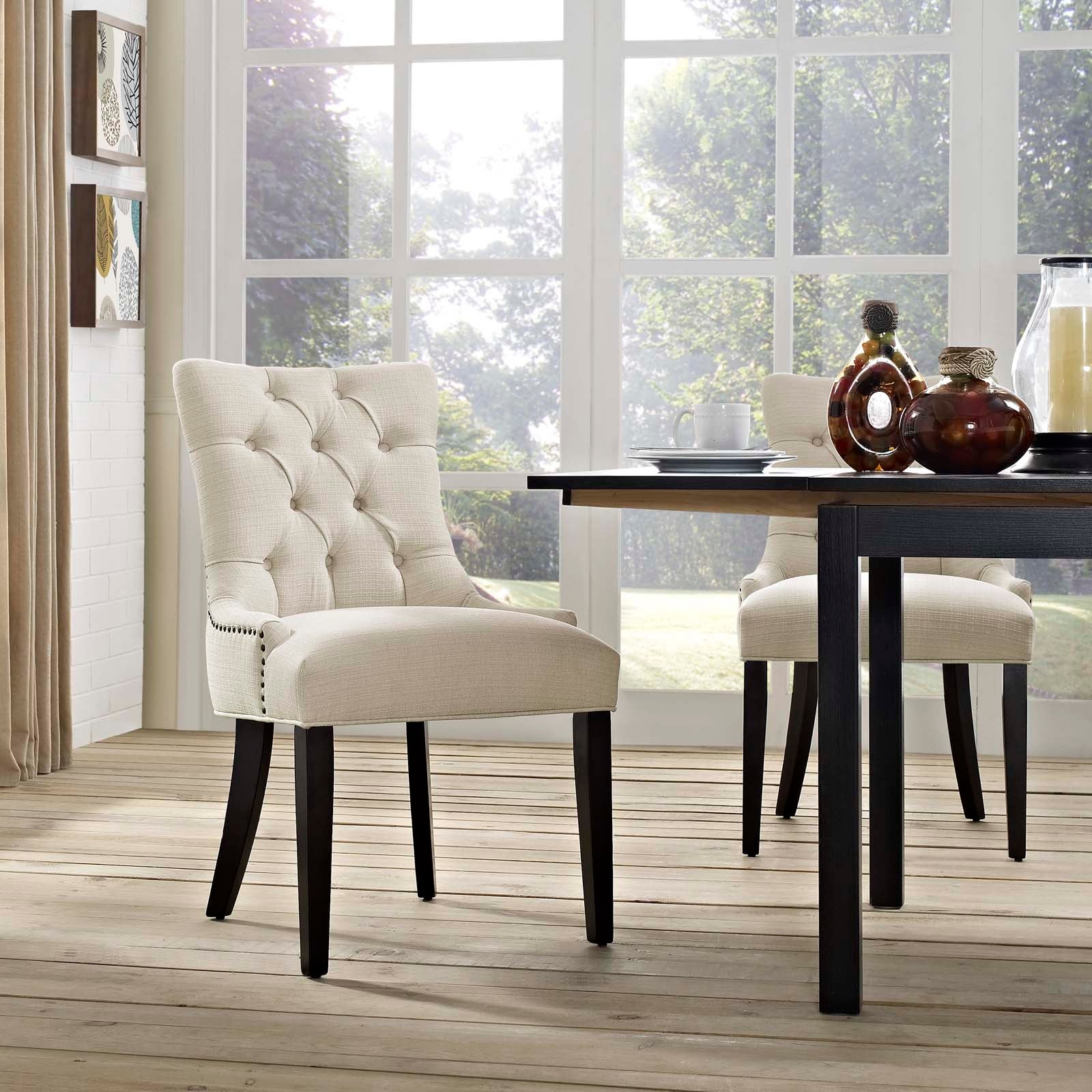 Regent Tufted Fabric Dining Side Chair