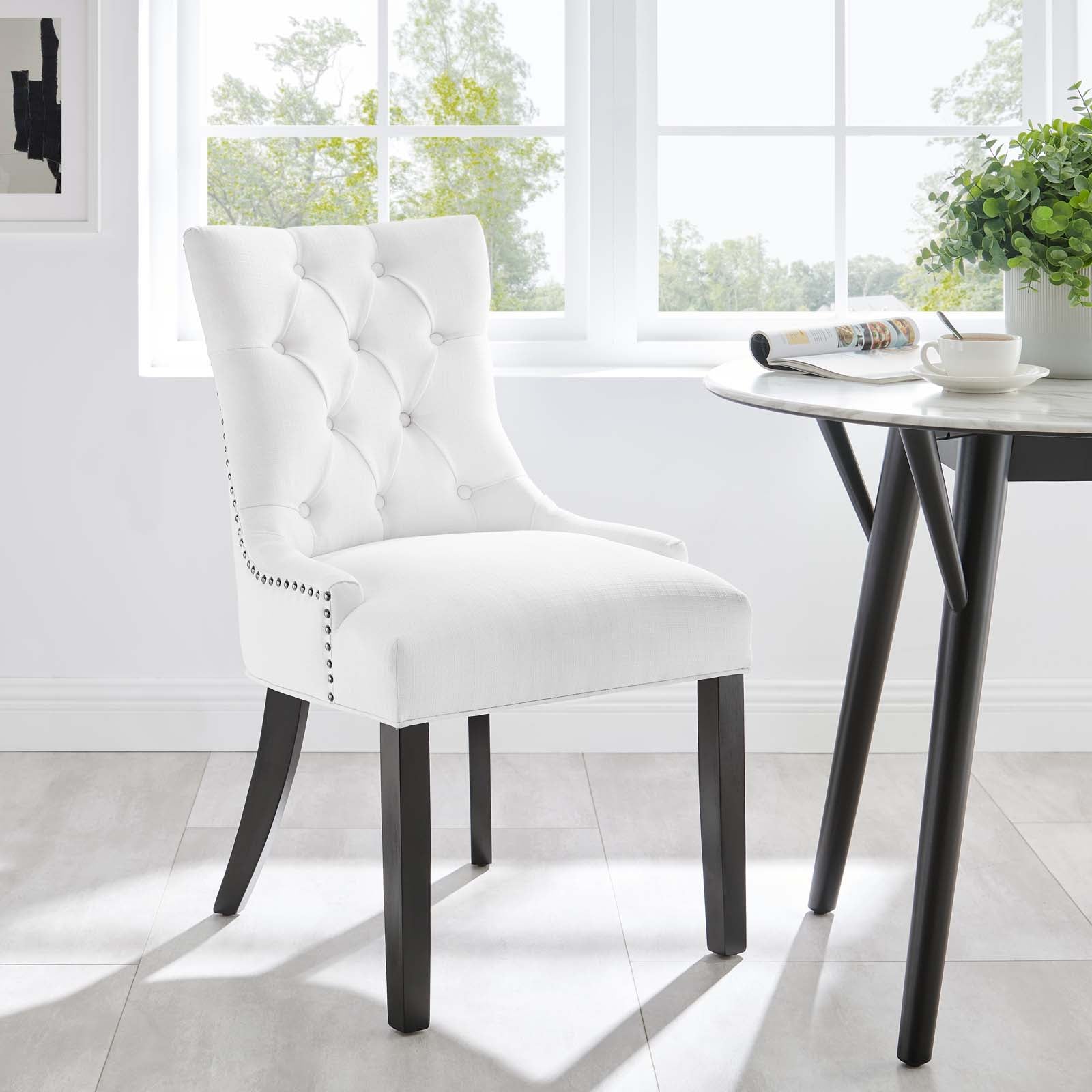 Regent Tufted Fabric Dining Side Chair