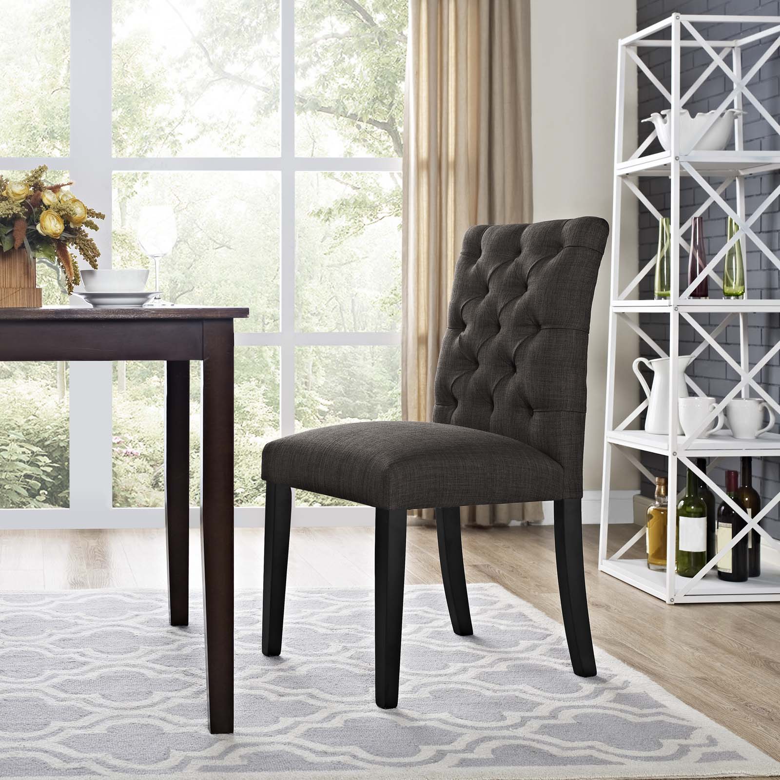 Duchess Fabric Dining Chair - East Shore Modern Home Furnishings